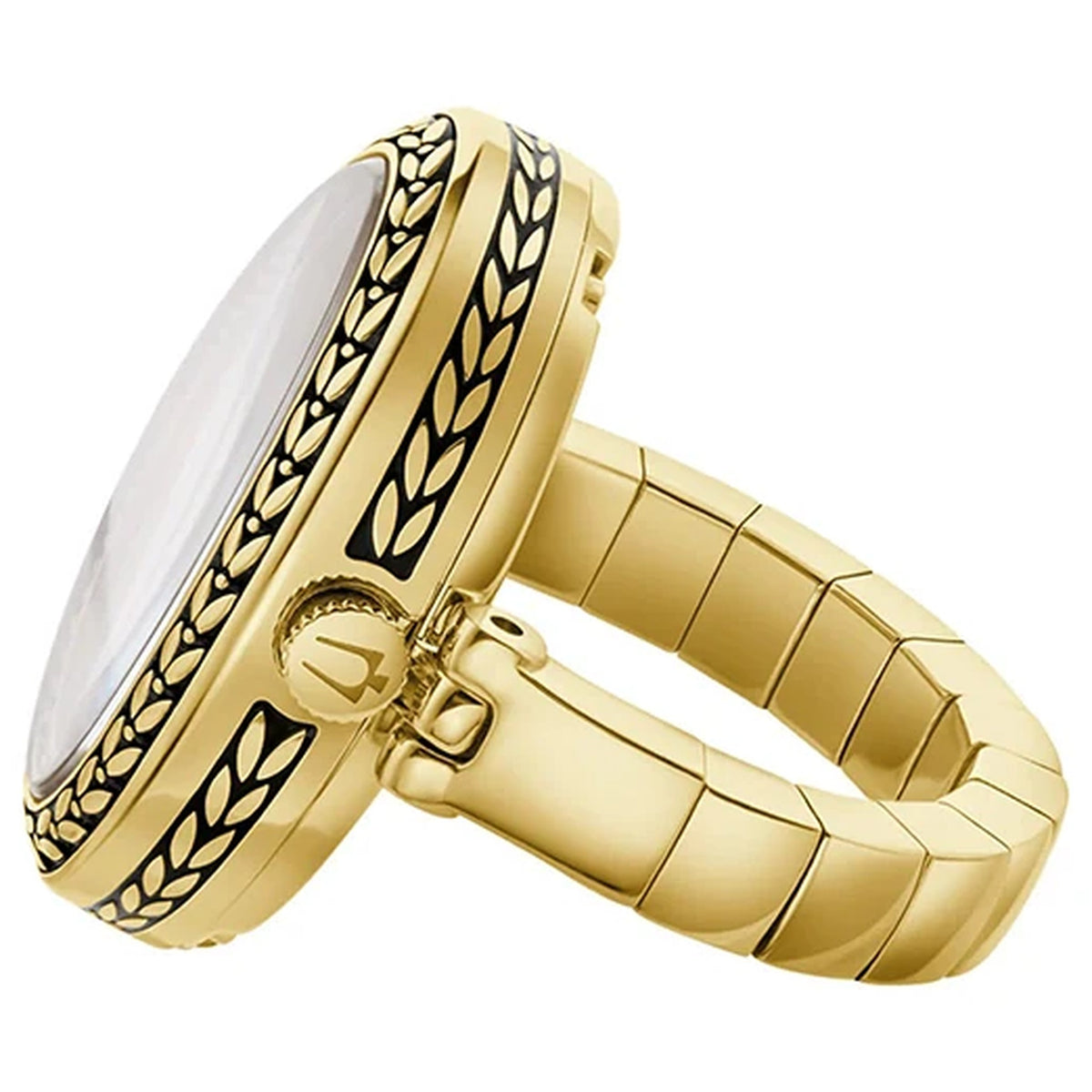 Bulova 97L188 17mm Ivory Women's Watch