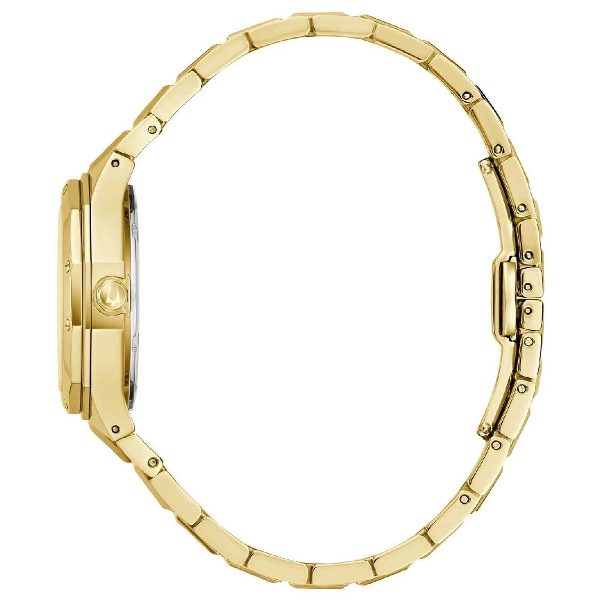 Bulova 97M119 Octagon 32mm Damen-Armbanduhr Perlmutt