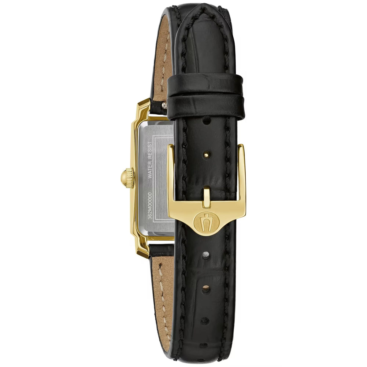 Bulova 97P166 Sutton Diamant-Uhr 21x32,5 mm Leder Perlmutt Damen