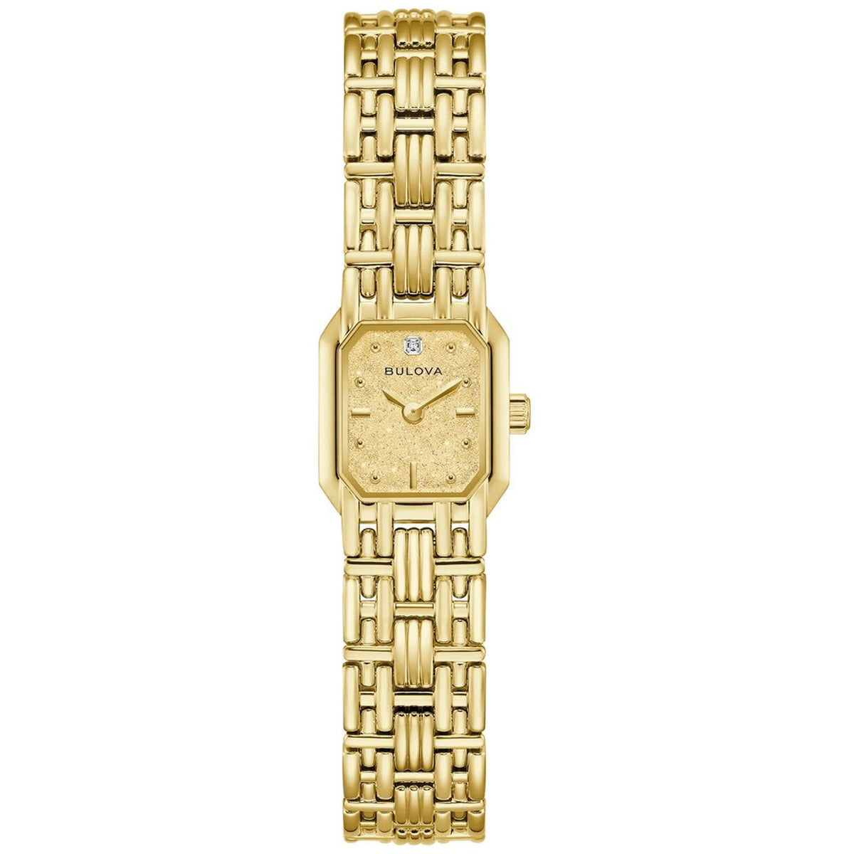 Montre Bulova 97P184 Goddess of Time Diamants 16mm Champagne Femme