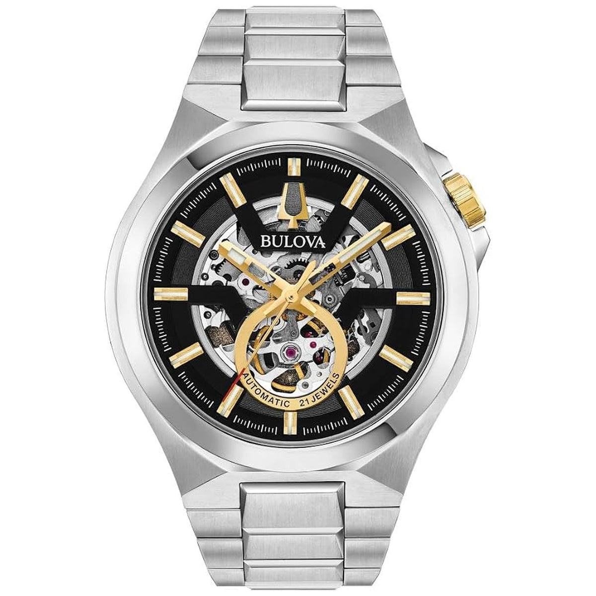 Montre Bulova 98A224 Classic Automatique 46mm Noir Homme