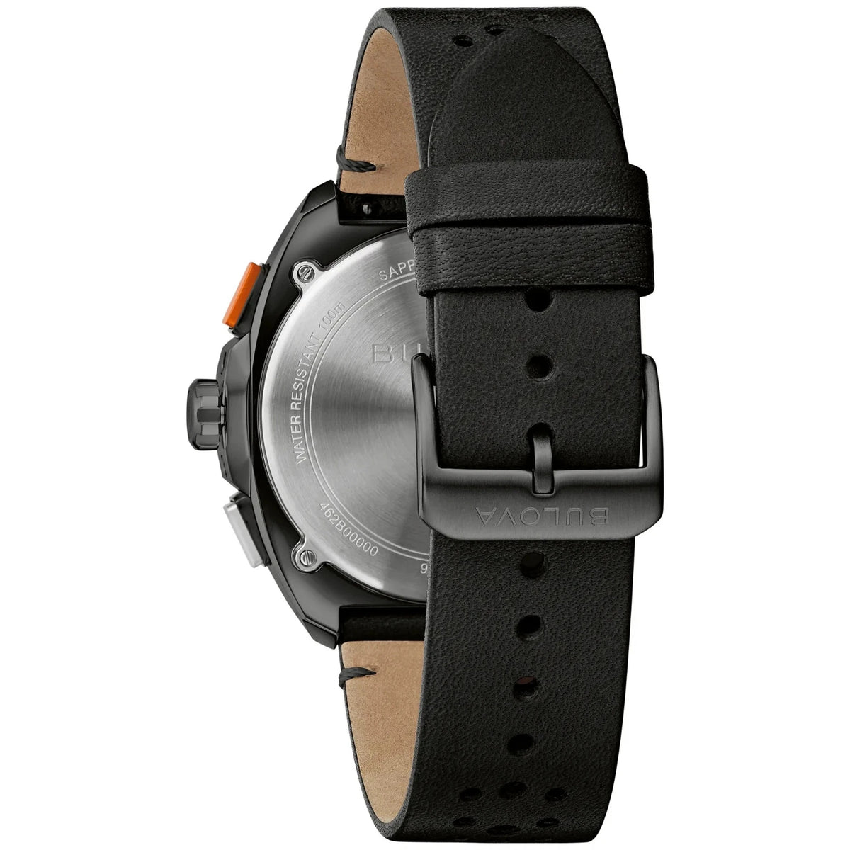 Bulova 98B428 Performance Chronograph 42mm Black Leather Men's Watch
