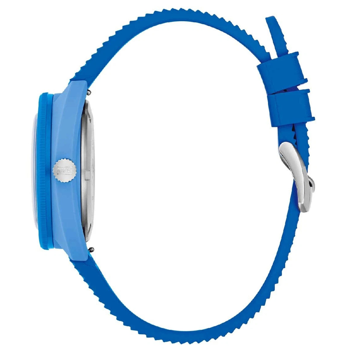 Bulova 98B445 Snorkel 41mm Hybrid-Keramik Kautschuk Blau Herrenuhr
