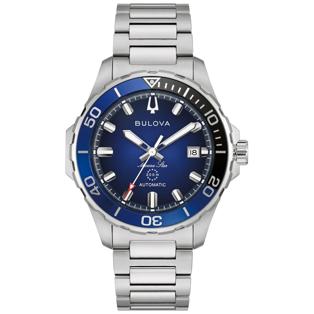 Bulova 98B466 Marine Star Series B Automatic 41mm Green Men's Watch