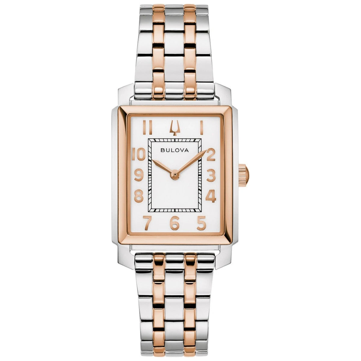 Bulova 98L328 Sutton 25mm Wit Dameshorloge