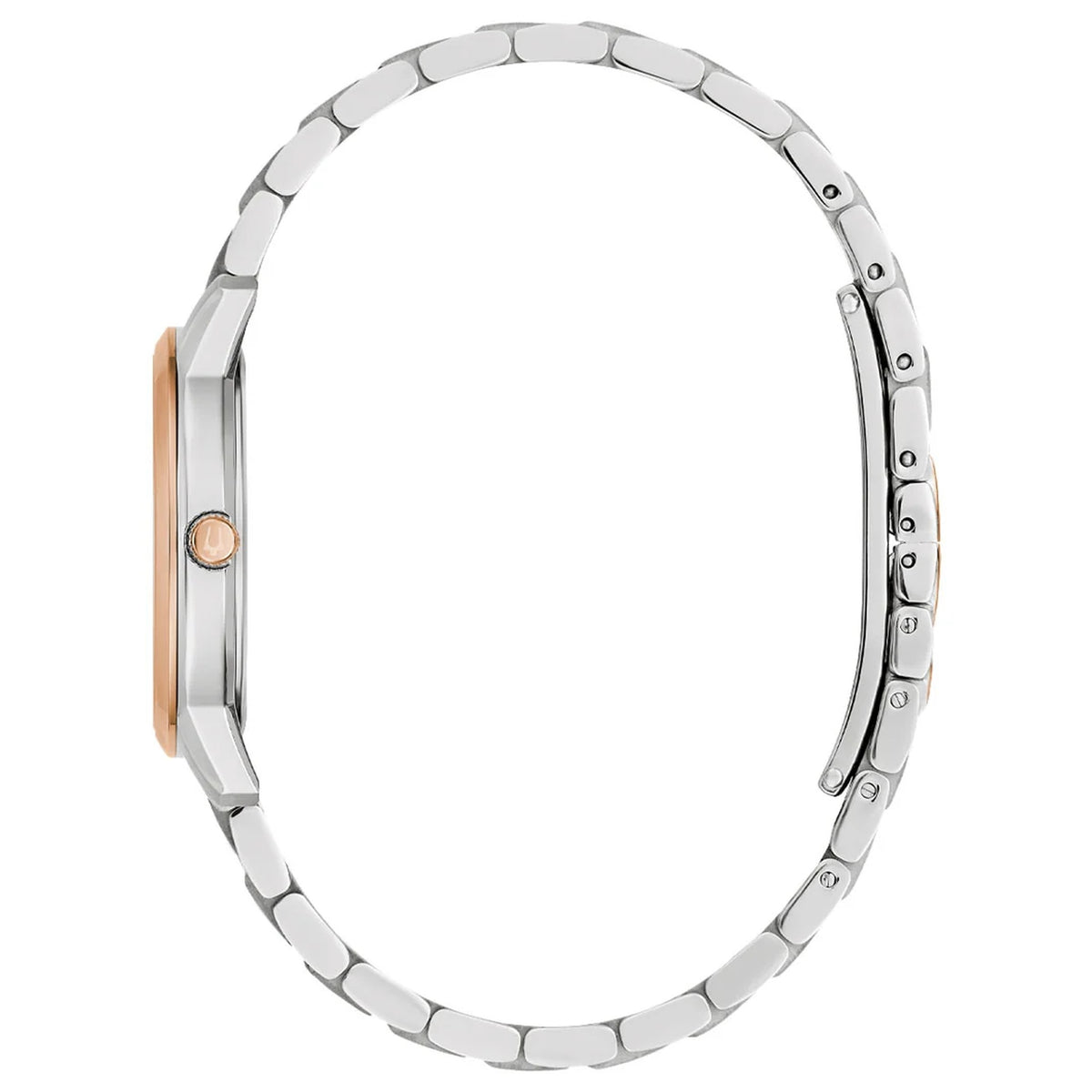 Horloge Bulova 98M137 Sutton Diamanten 31mm Wit Dames
