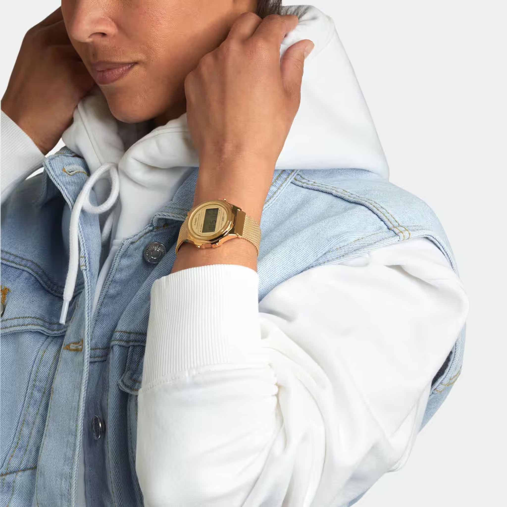 Casio Unisex Vintage Watch A171WEG-9A Quartz Digital Gold