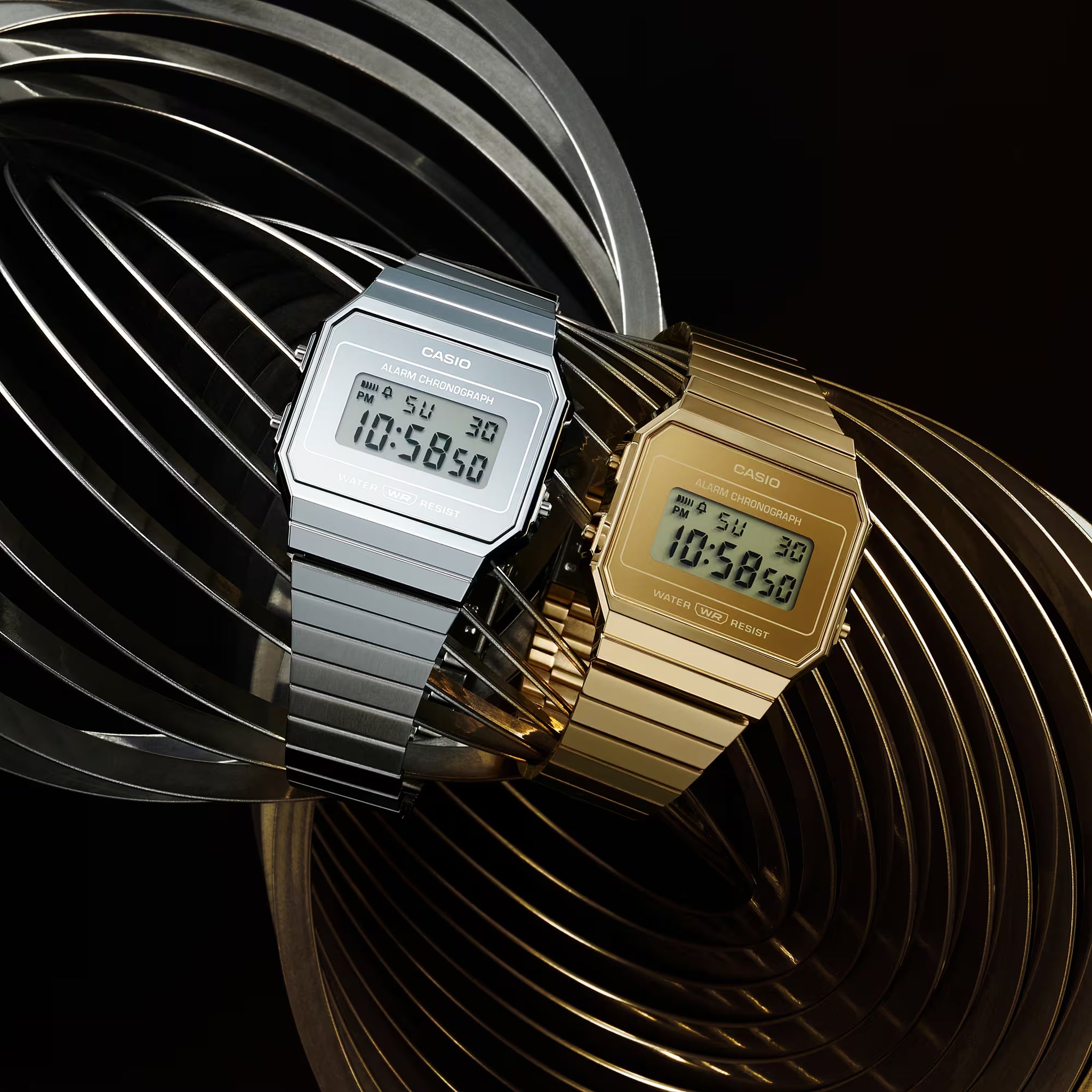 Casio Unisex Vintage Watch A700WEV-7A Quartz Digital Silver