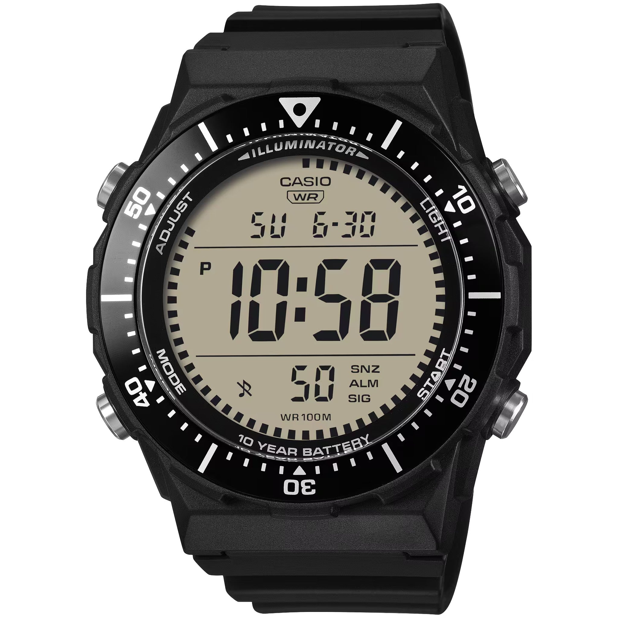 Casio Men's Watch AE-1700H-1A Quartz Digital Black