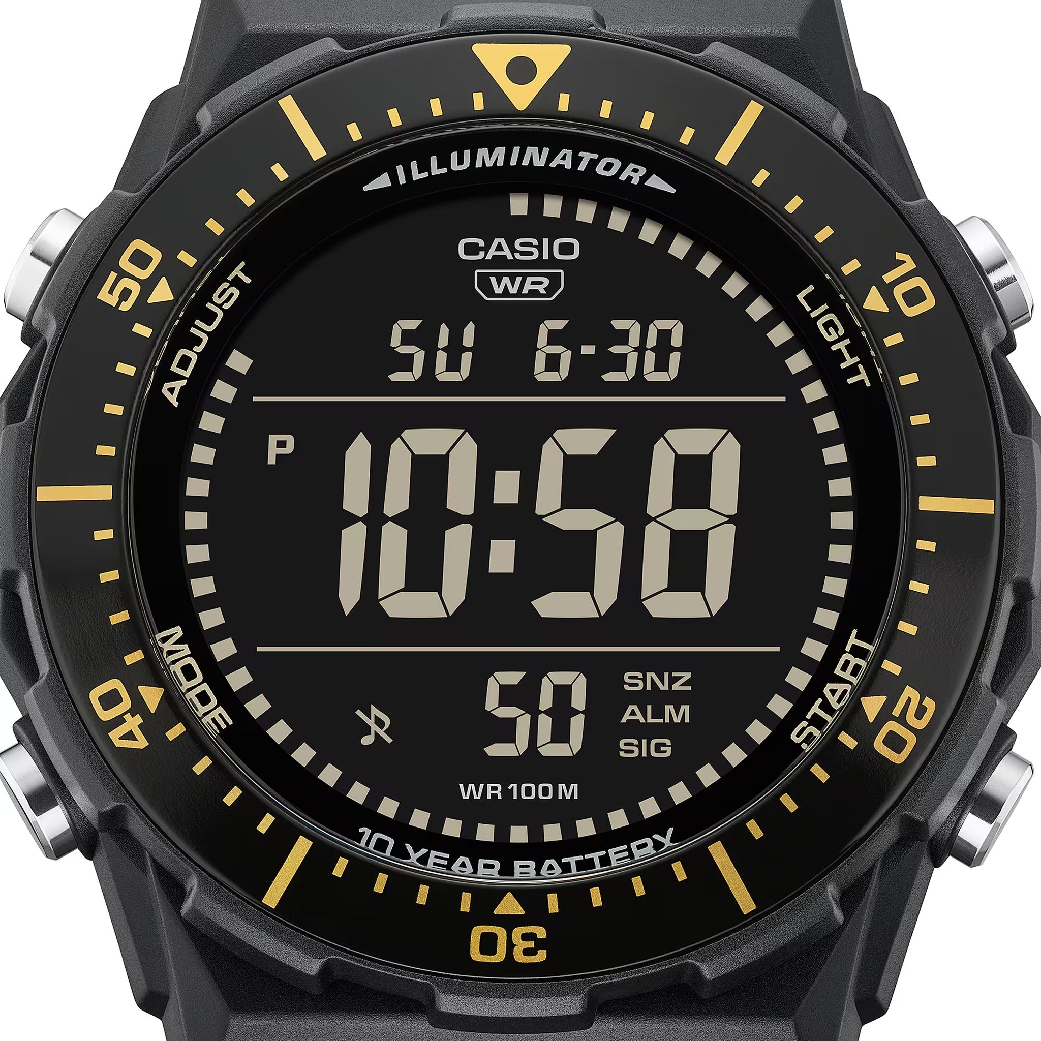 Casio Men's Watch AE-1700H-1B Quartz Digital Black