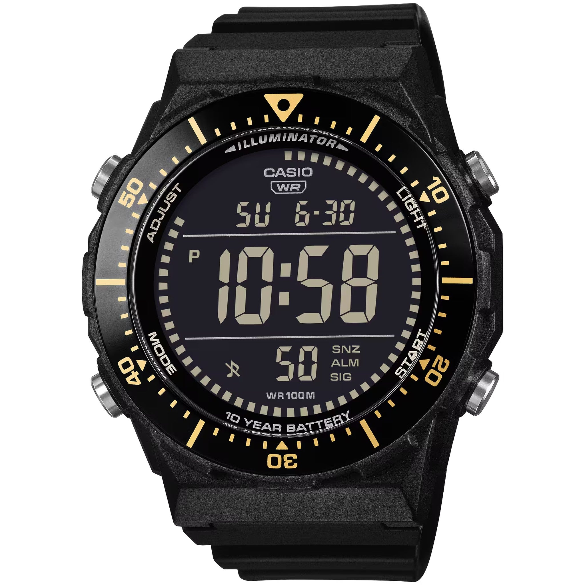 Casio Men's Watch AE-1700H-1B Quartz Digital Black