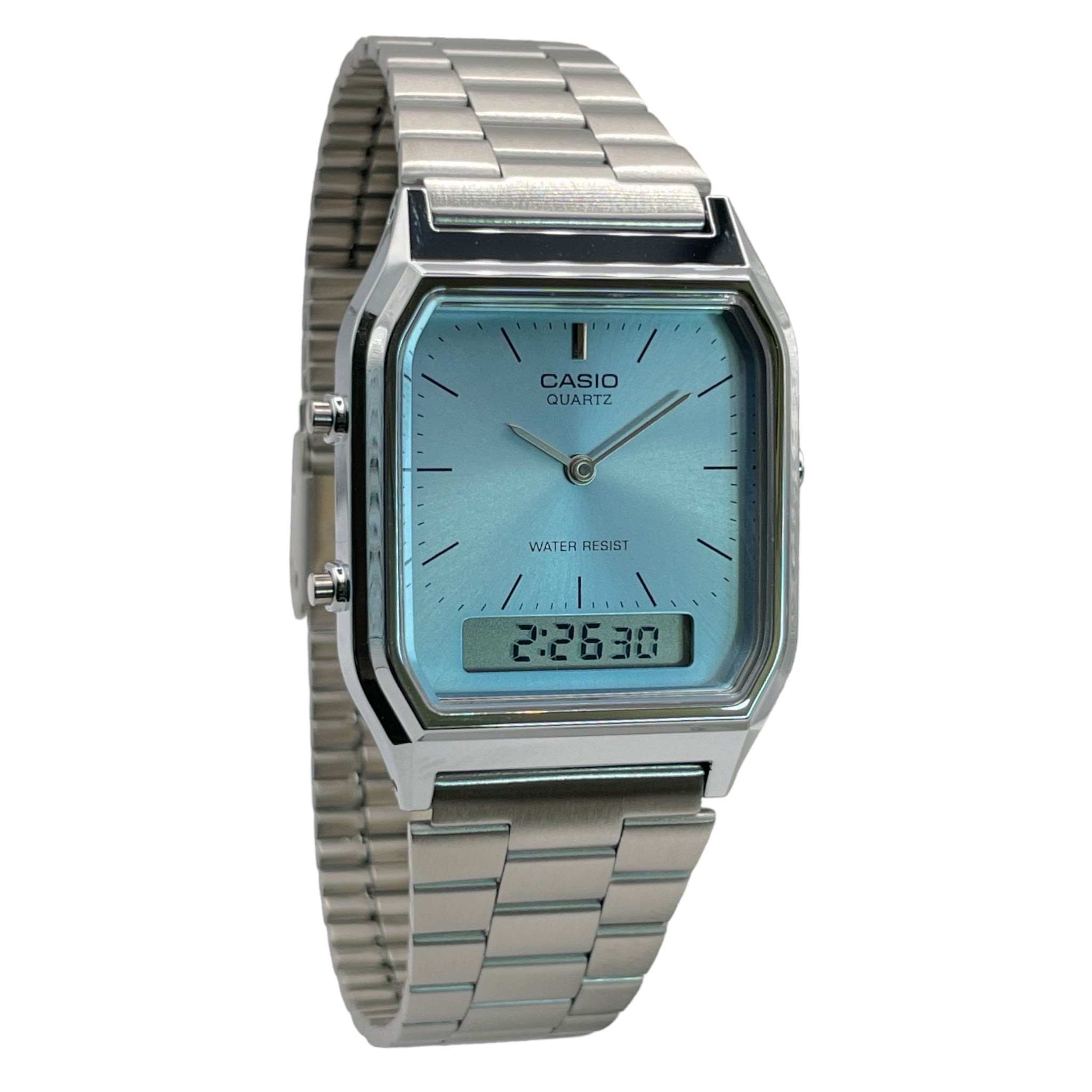 Casio Vintage Unisex Watch AQ-230A-2A1 Light Blue