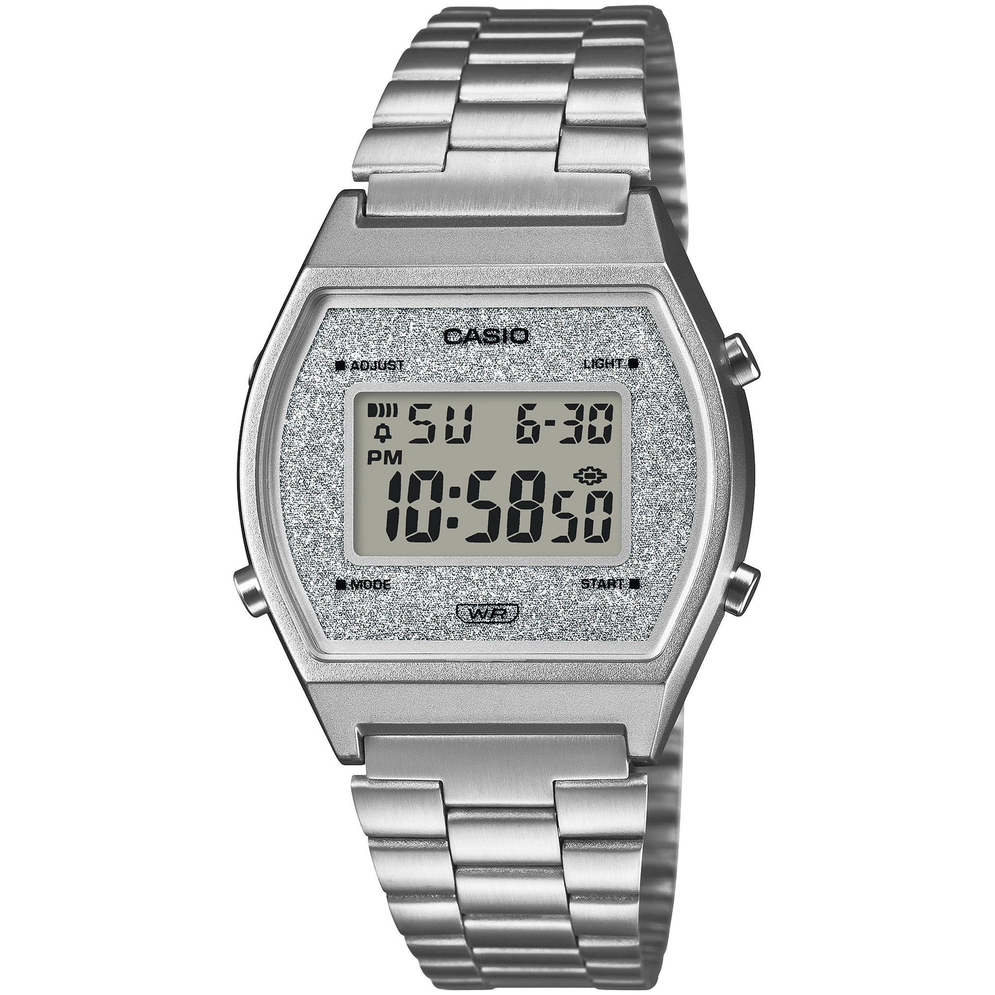 Casio Vintage Unisex Watch B640WDG-7D Quartz Digital Silver