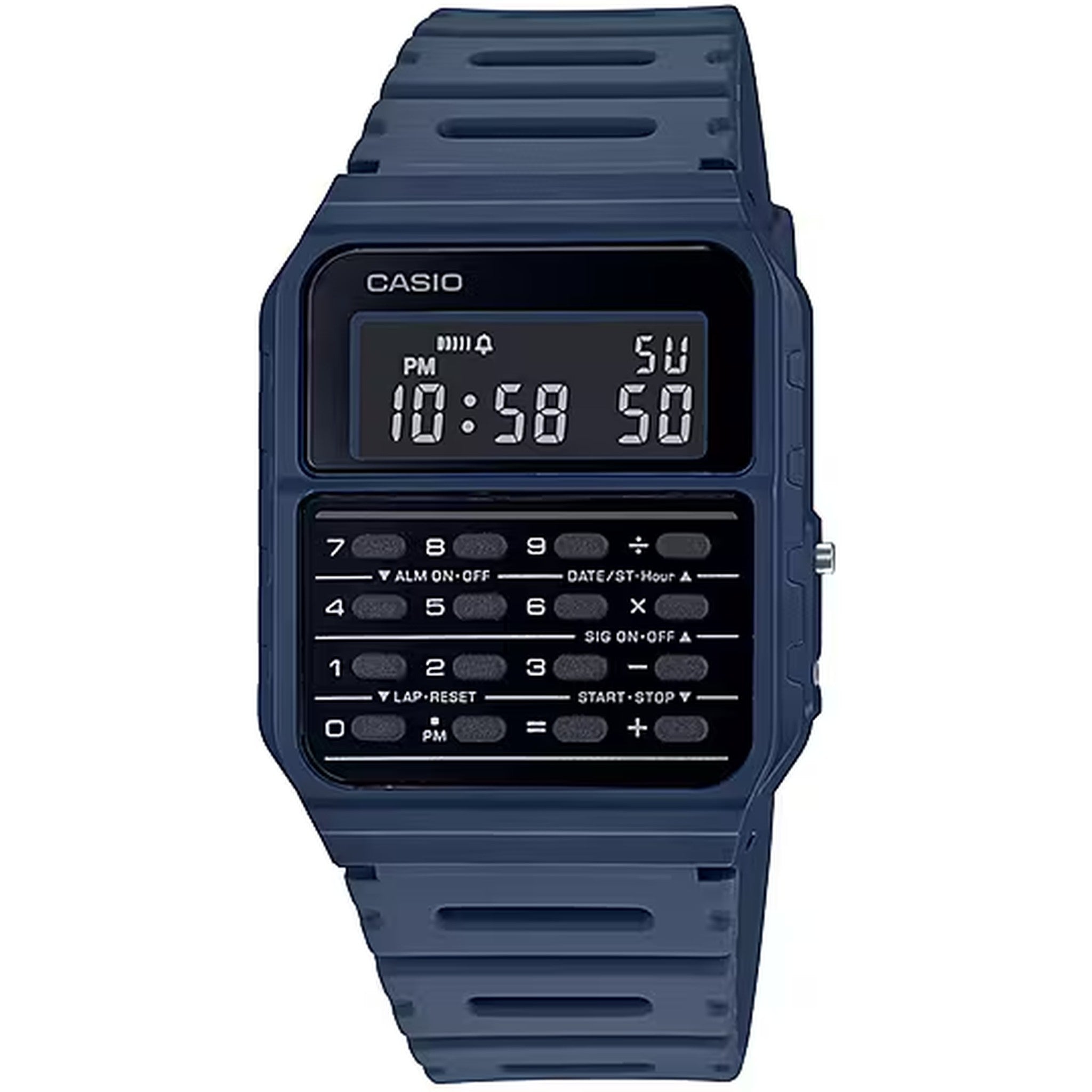 Casio Herrenuhr CA-53WF-2B Quarz Digital Blau Schwarz