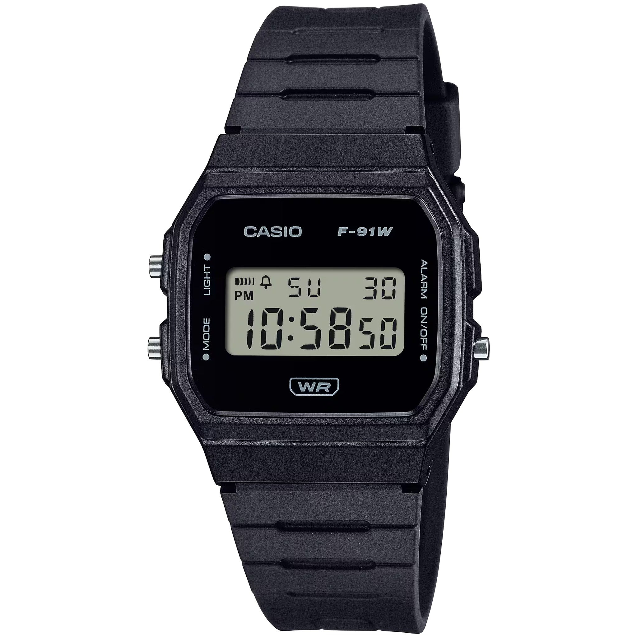 Casio Unisex Watch F-91WB-1A Quartz Digital Black