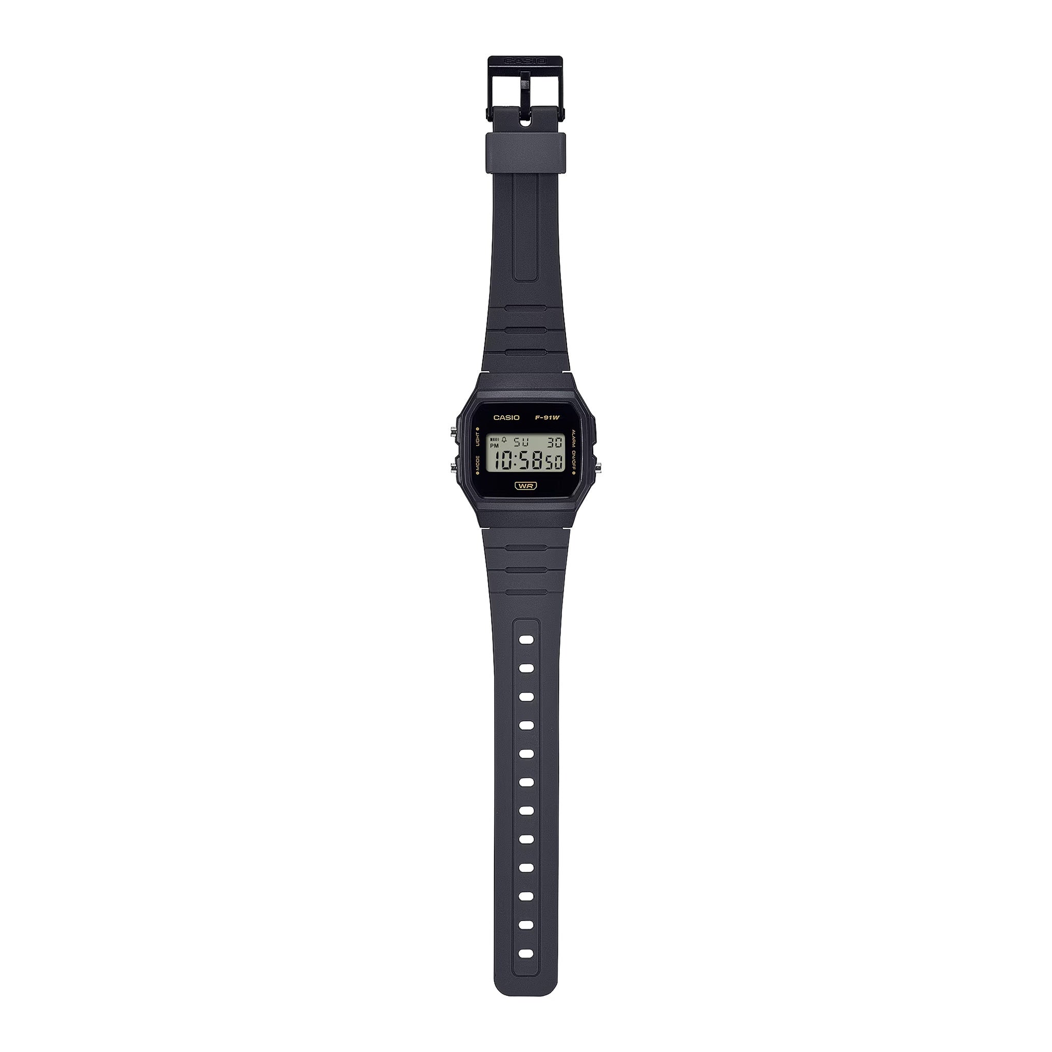 Casio Unisex Watch F-91WB-8A Quartz Digital Gray