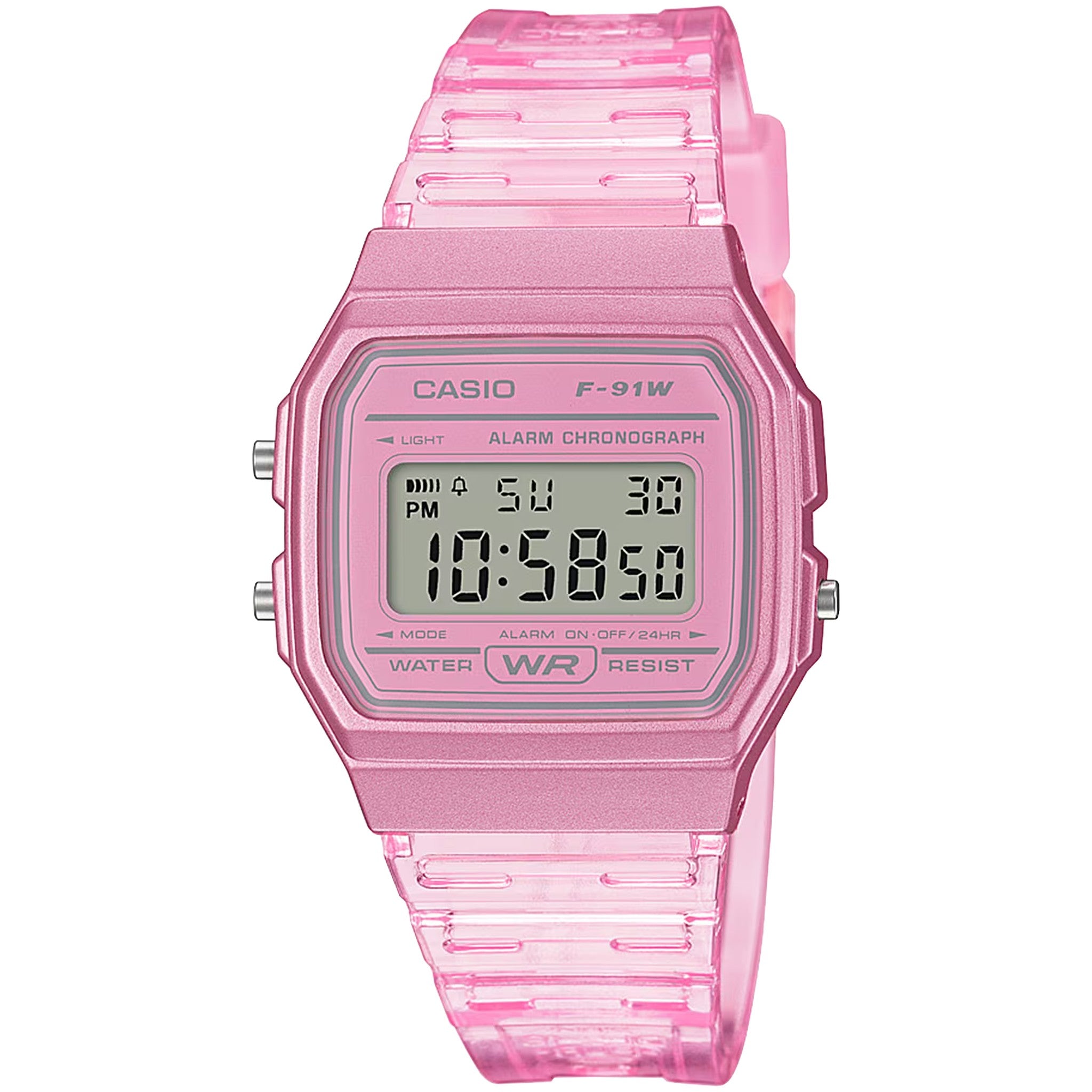 Casio Unisex Watch F-91WS-4 Quartz Digital Rose Gold