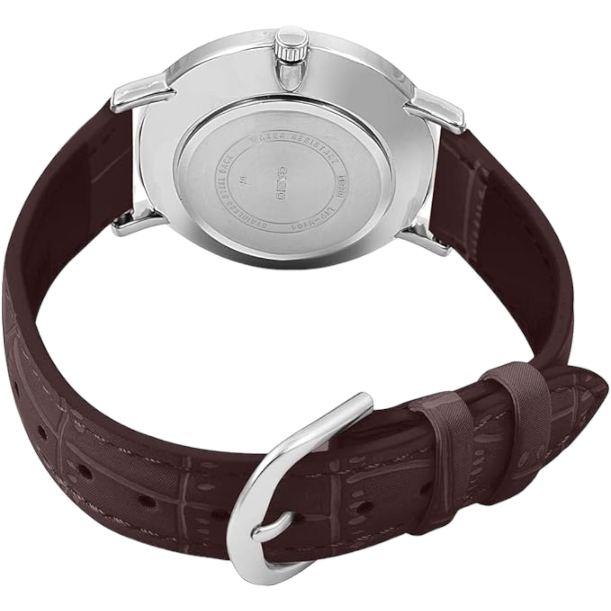 Casio Women's Watch LTP-VT01L-7B2 leather strap