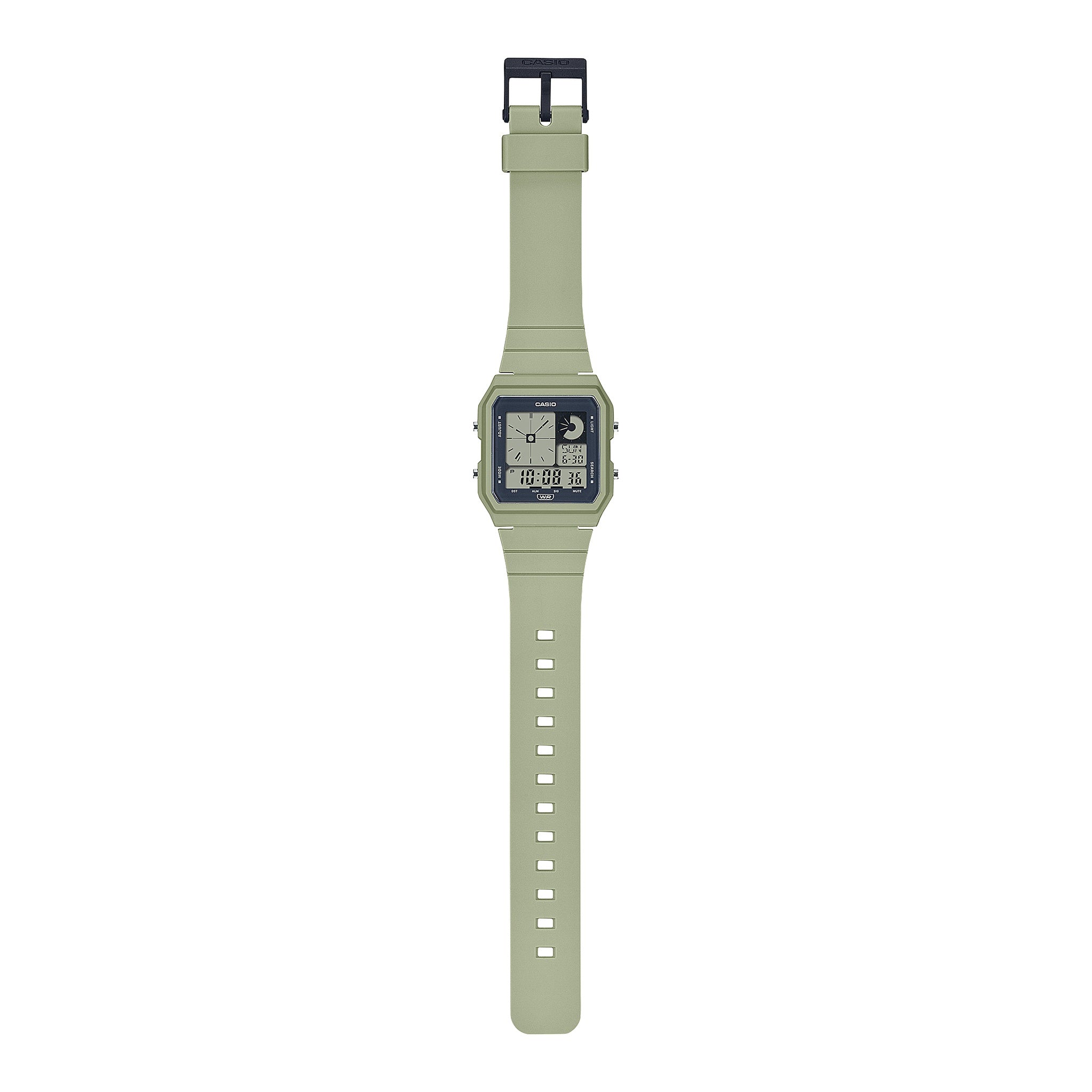 Casio Damenuhr LF-20W-3A Quarz Digital Grün Schwarz