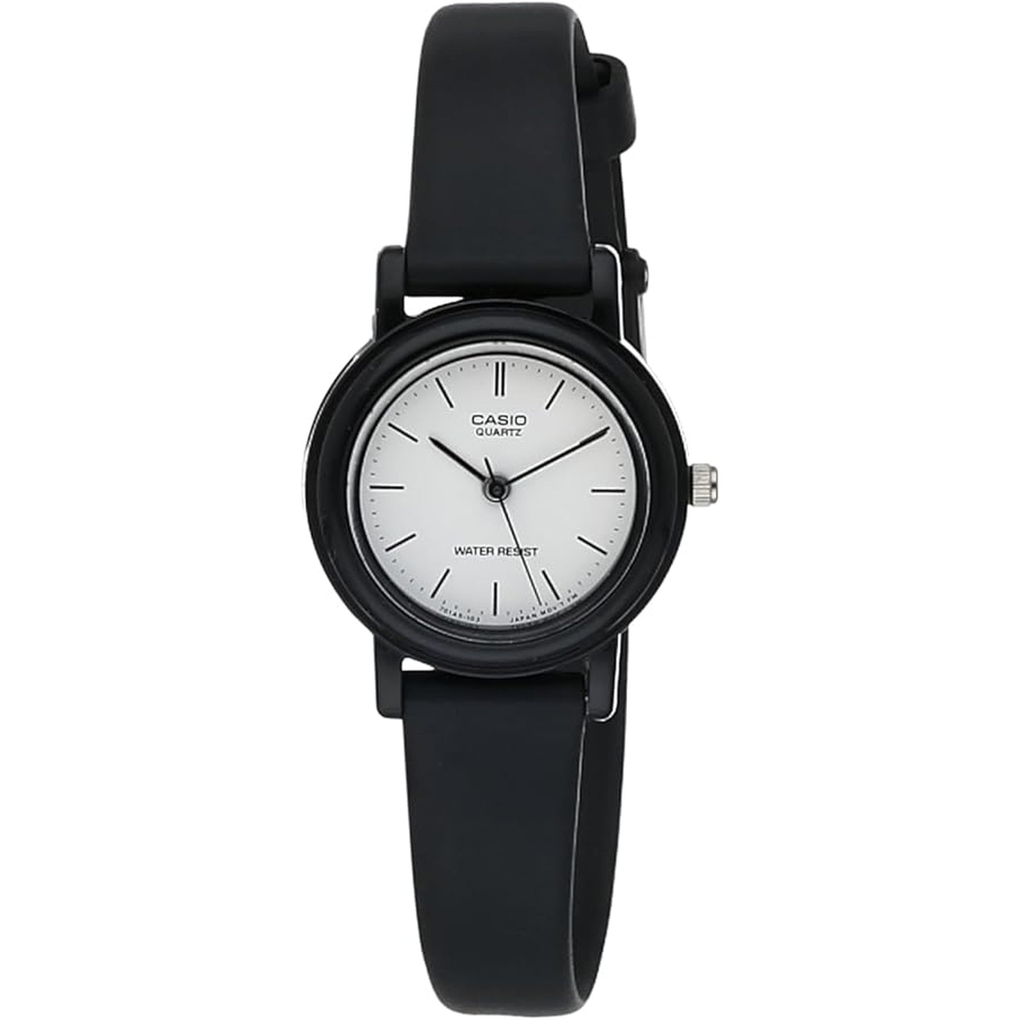 Casio Damenarmbanduhr LQ-139BMV-7E Quarz Analog Schwarz Weiß