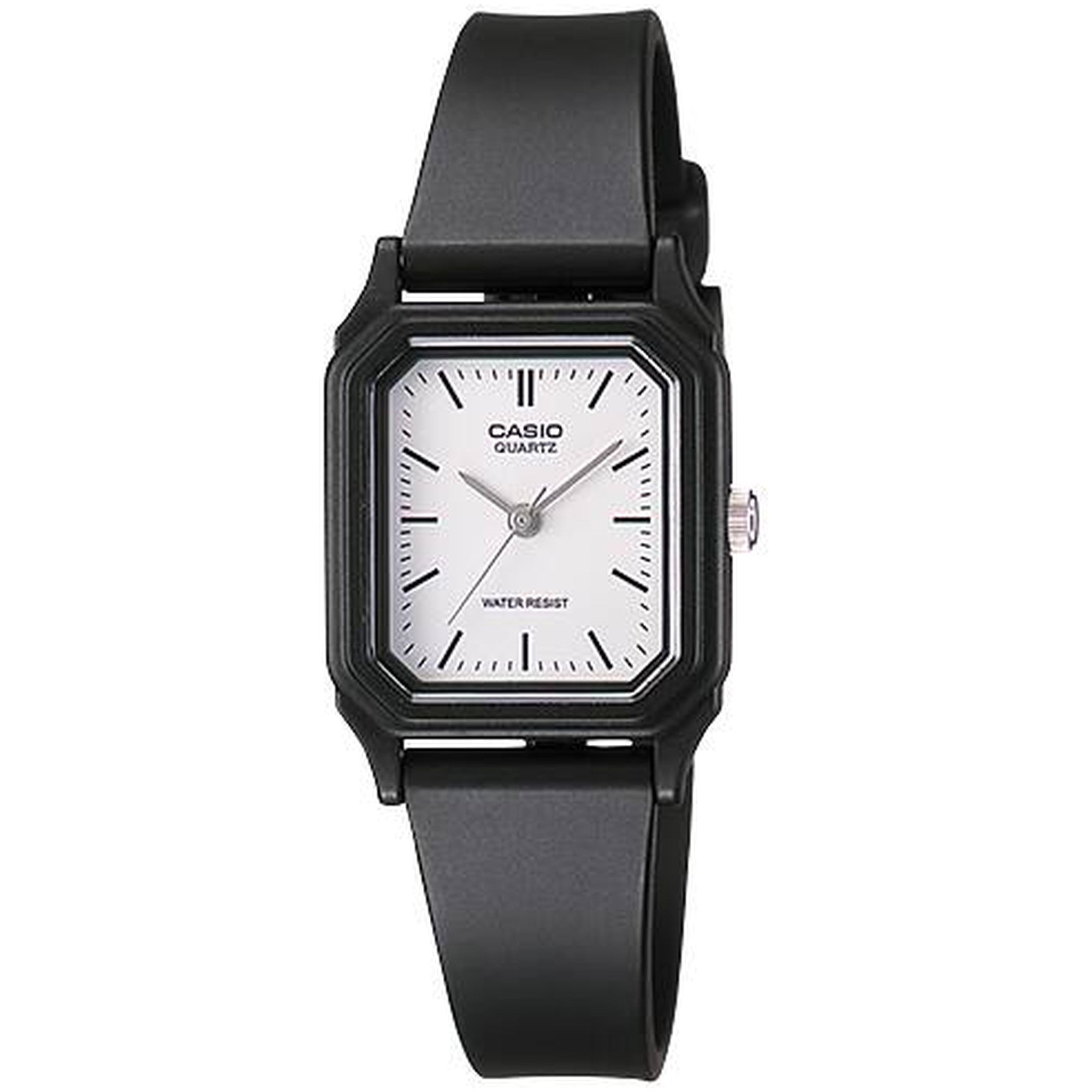 Casio Damenuhr LQ-142-7E Quarz Analog Schwarz Weiß