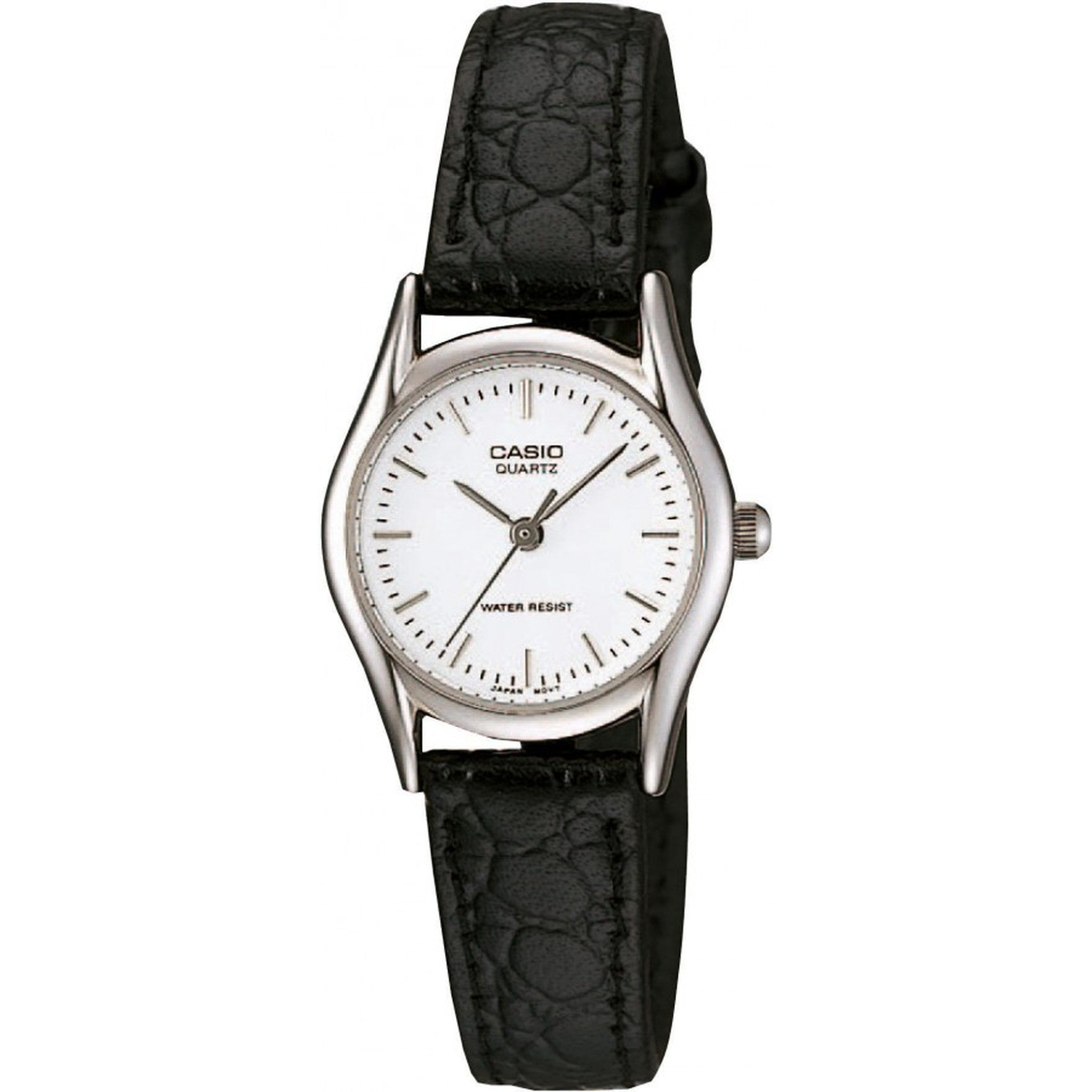 Montre Casio Femme LTP-1094E-7A Quartz Analogique Argent Blanc