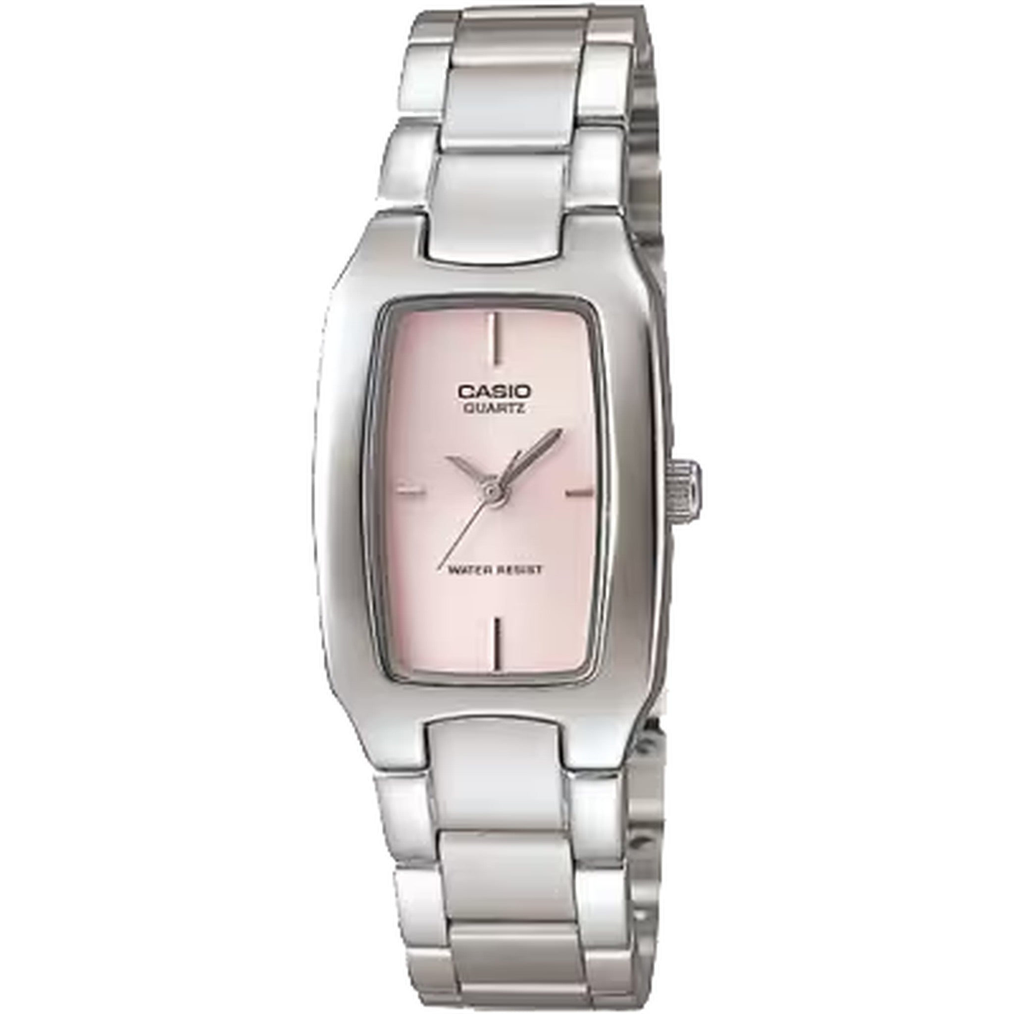 Montre Casio Femme LTP-1165A-4C Quartz Analogique Argent Rose