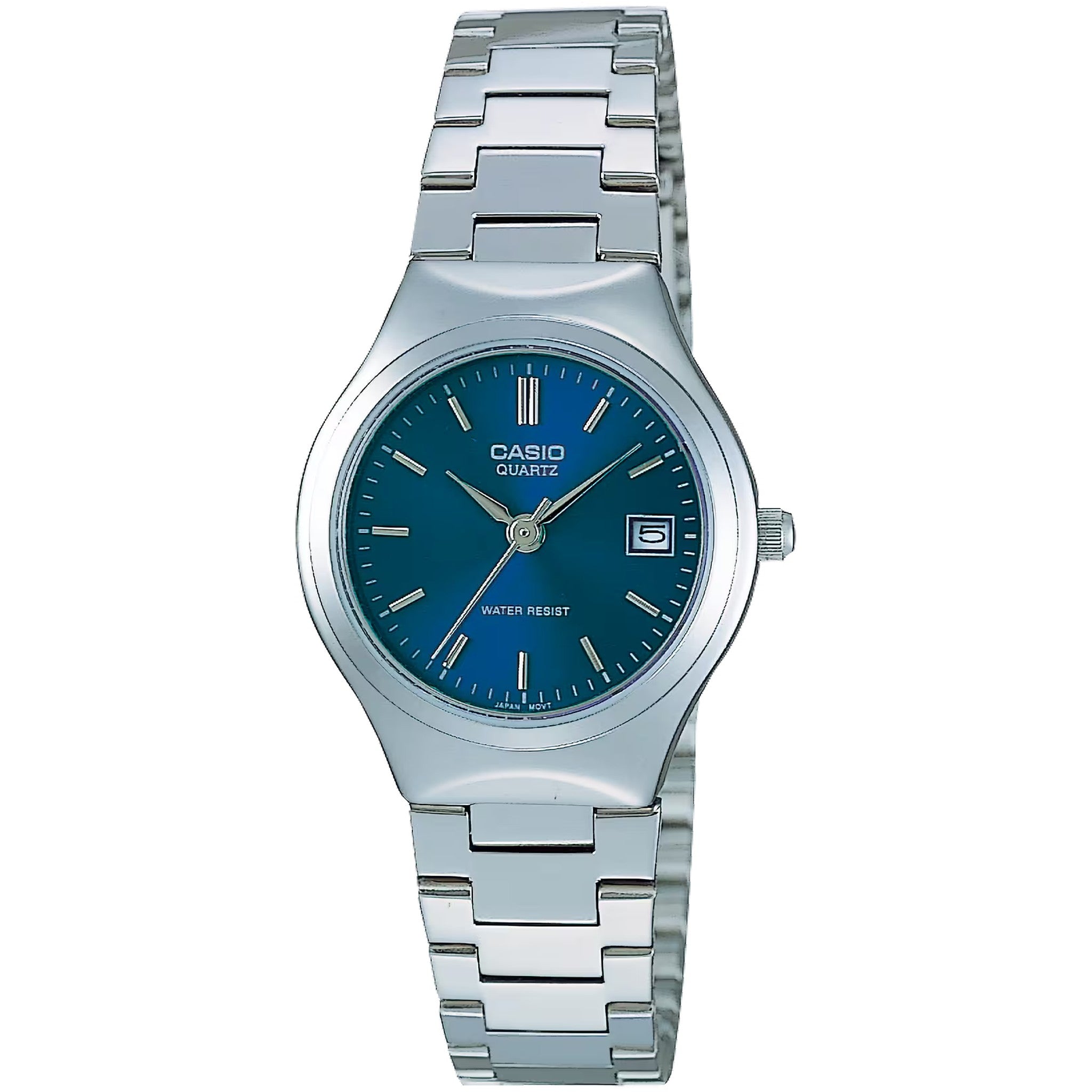 Montre Casio Femme LTP-1170A-2A Quartz Analogique Argent Bleu
