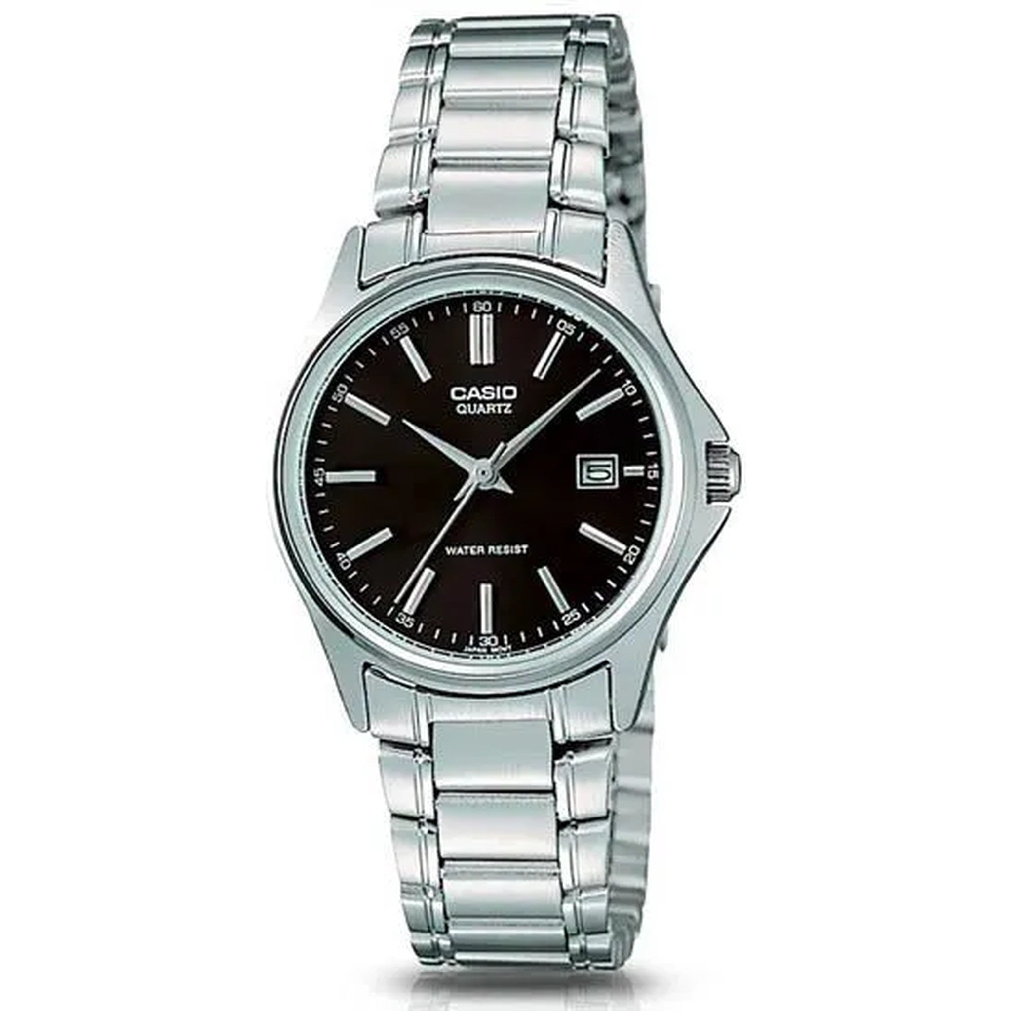 Montre Casio Femme LTP-1183A-1A Quartz Analogique Argent Noir