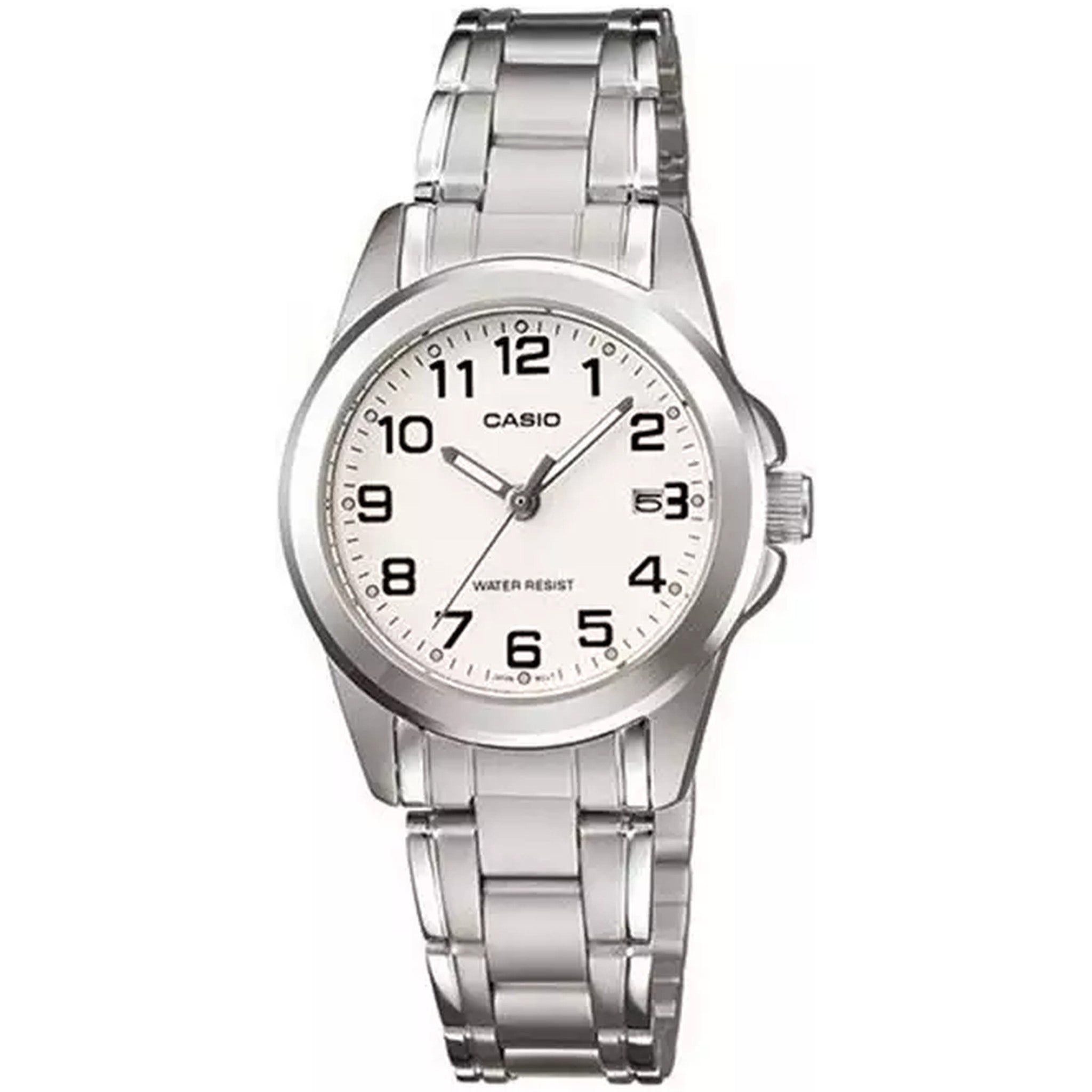 Montre Casio Femme LTP-1215A-7B2 Quartz Analogique Argent Blanc
