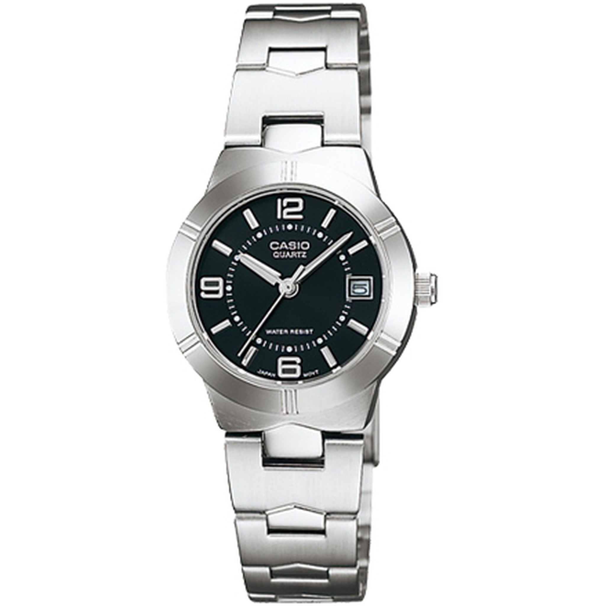 Montre Casio Femme LTP-1241D-1A Quartz Analogique Argent Noir