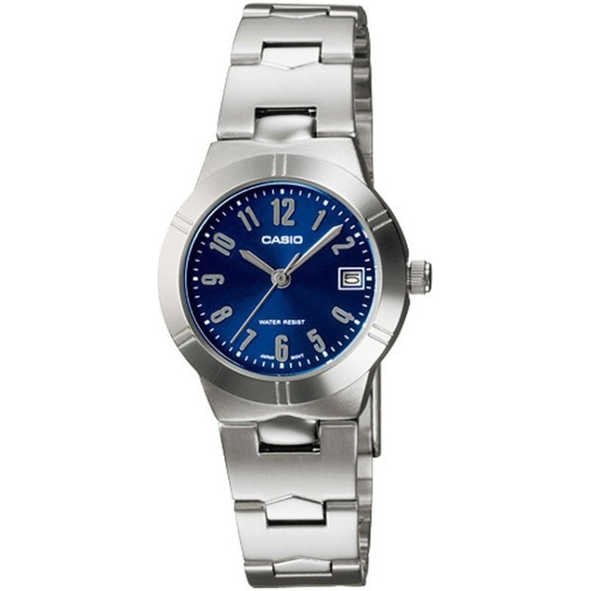 Montre Casio Femme LTP-1241D-2A2 Quartz Analogique Argent Bleu