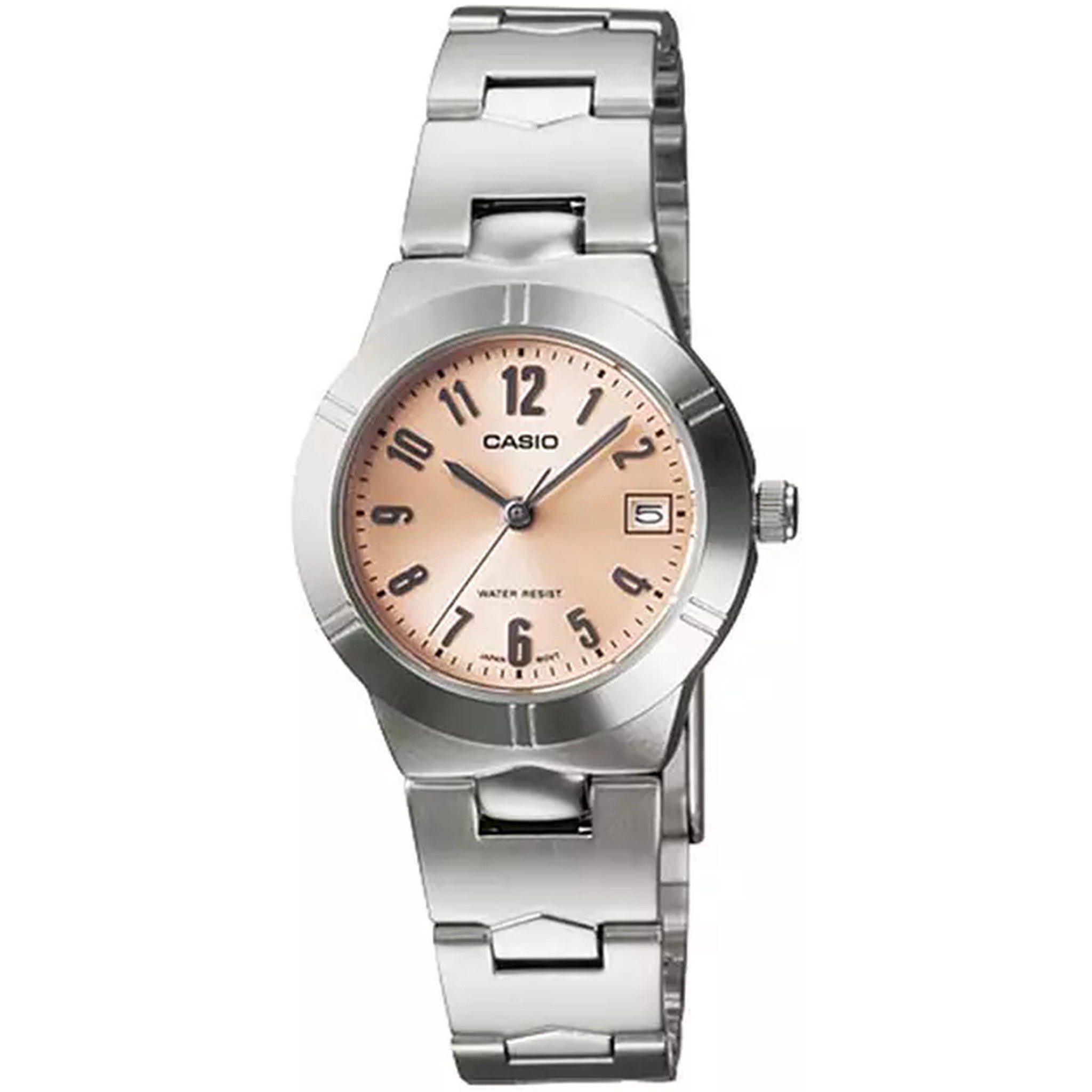 Montre Casio Femme LTP-1241D-4A3 Quartz Analogique Argent Beige