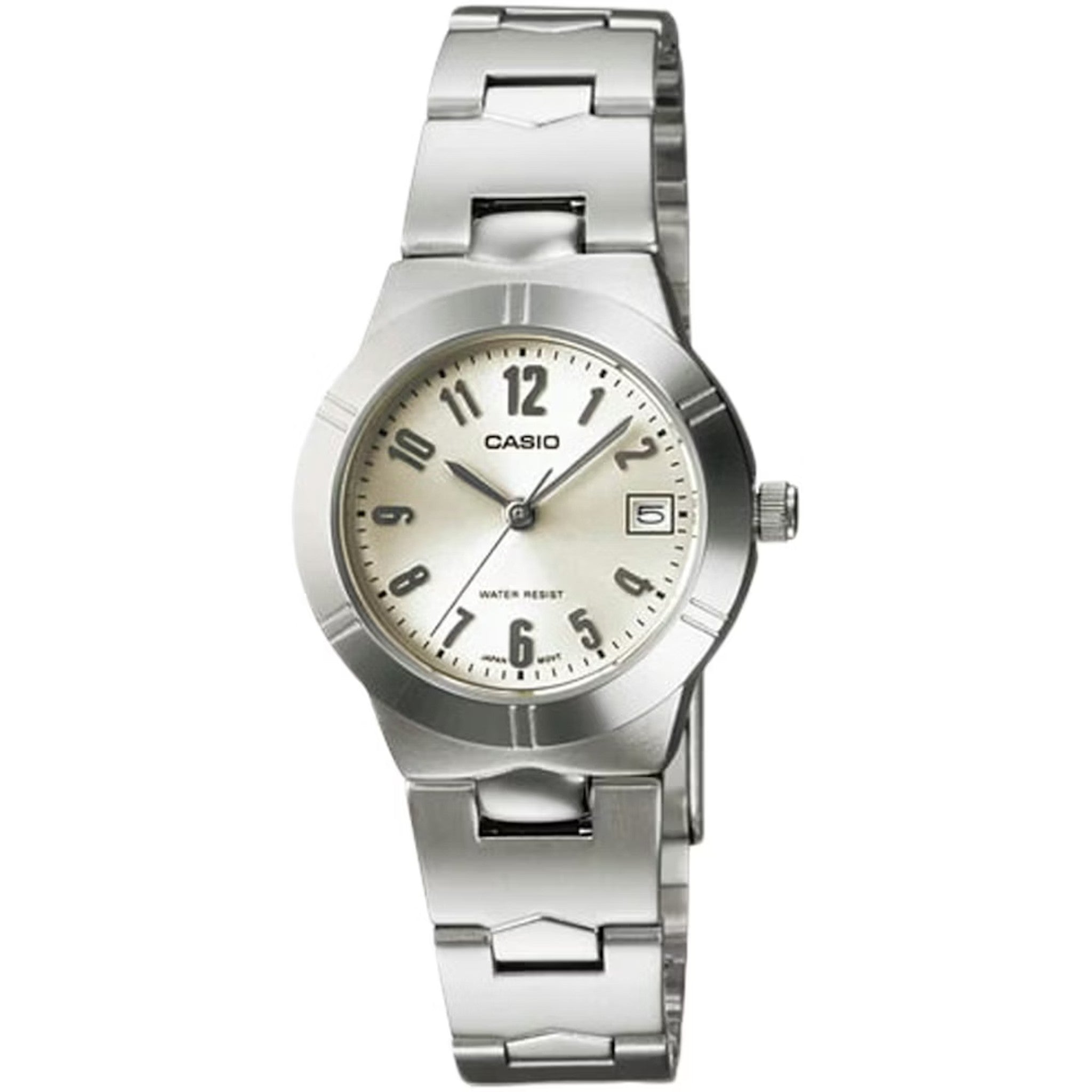 Montre Casio Femme LTP-1241D-7A2 Quartz Analogique Argent Beige