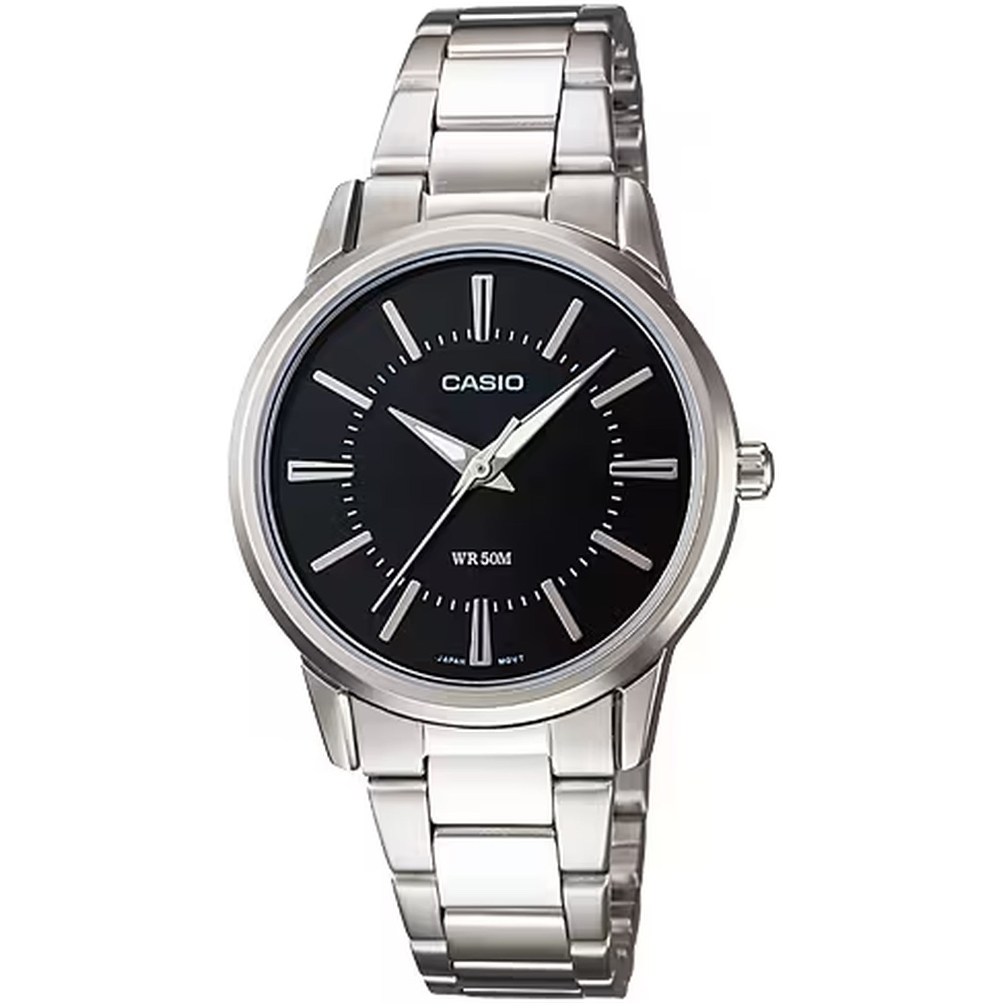 Montre Casio Femme LTP-1303D-1A Quartz Analogique Argent Noir