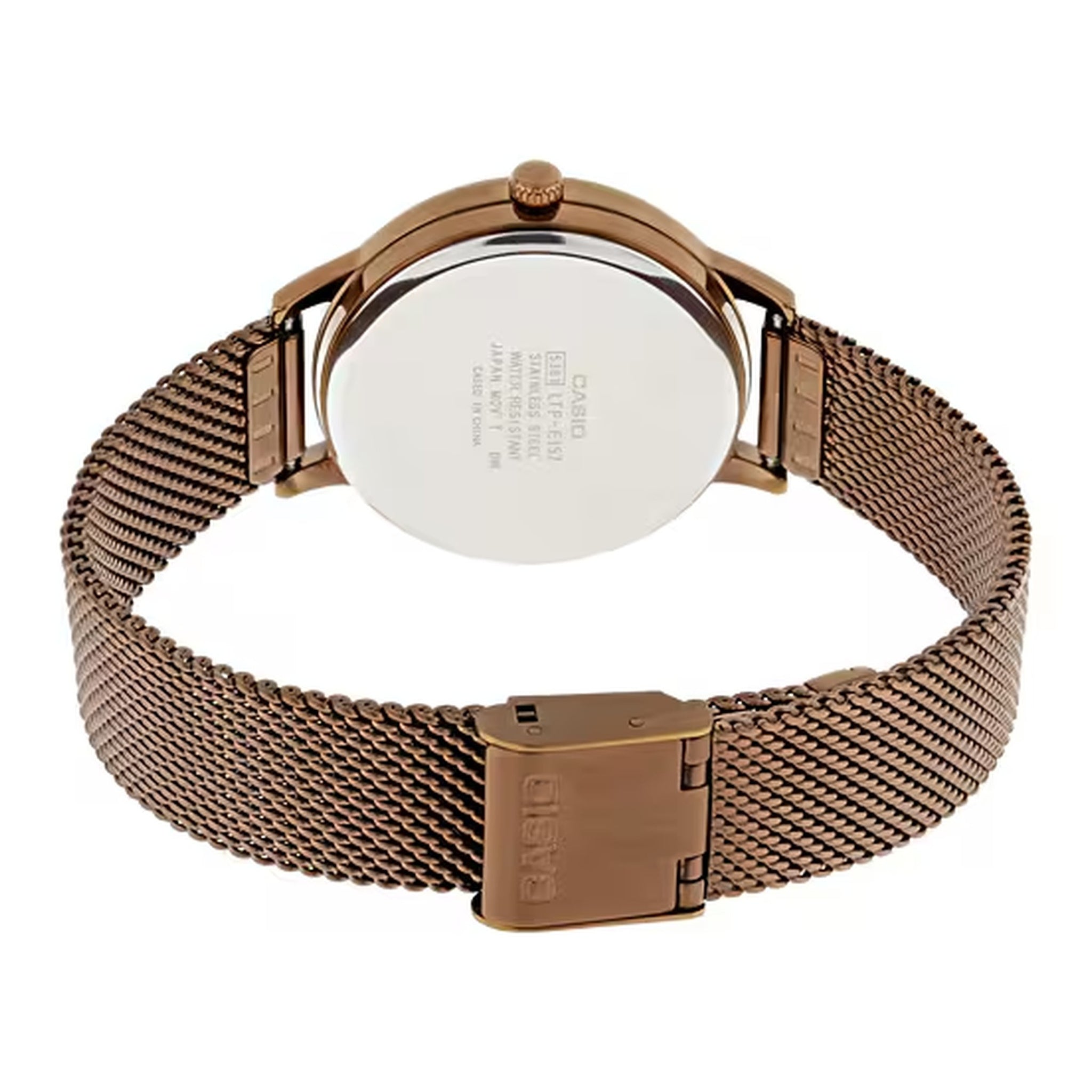 Montre Casio Femme LTP-E157MR-9A Quartz Analogique Rose Doré