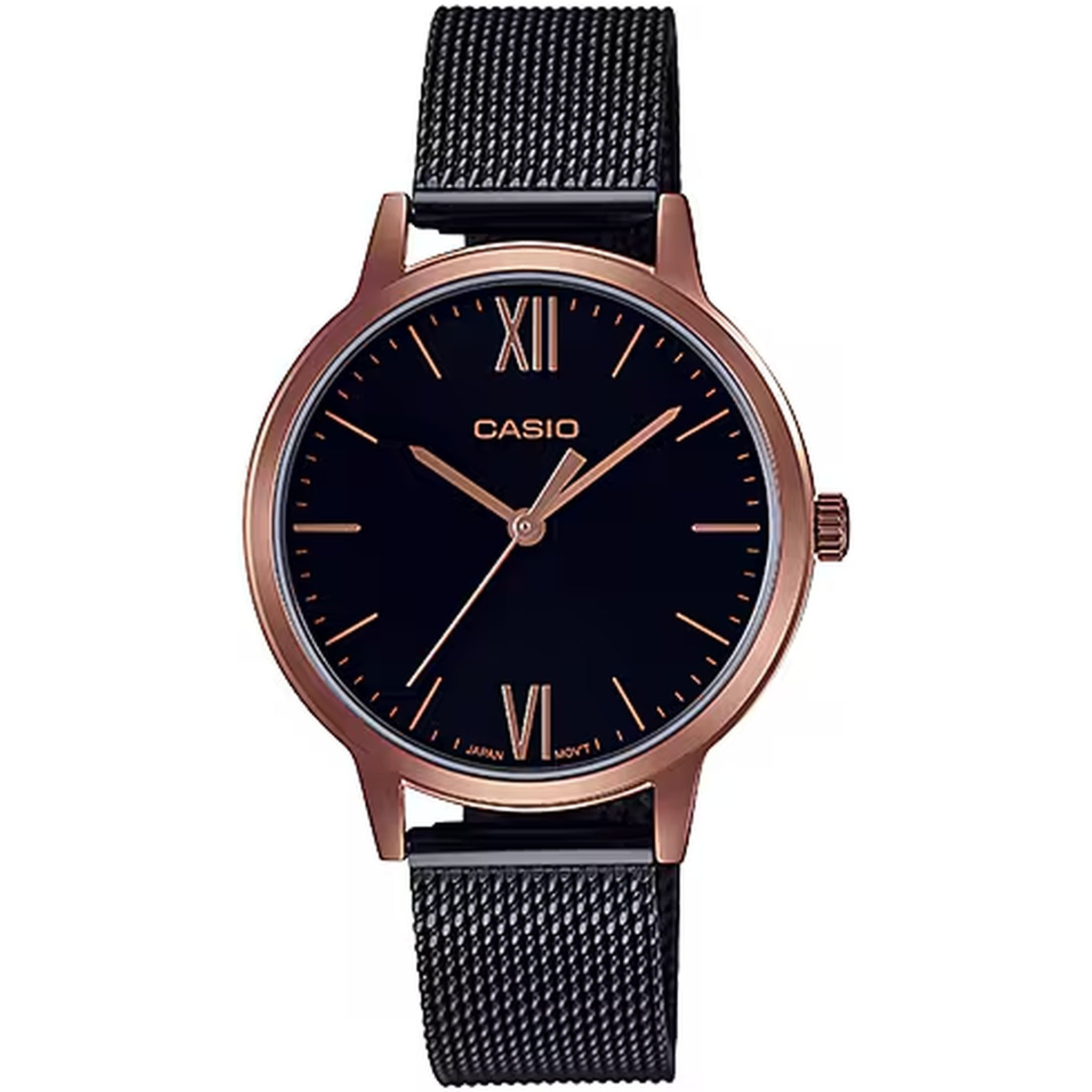 Montre Casio Femme LTP-E157MRB-1B Quartz Analogique Rose Noir