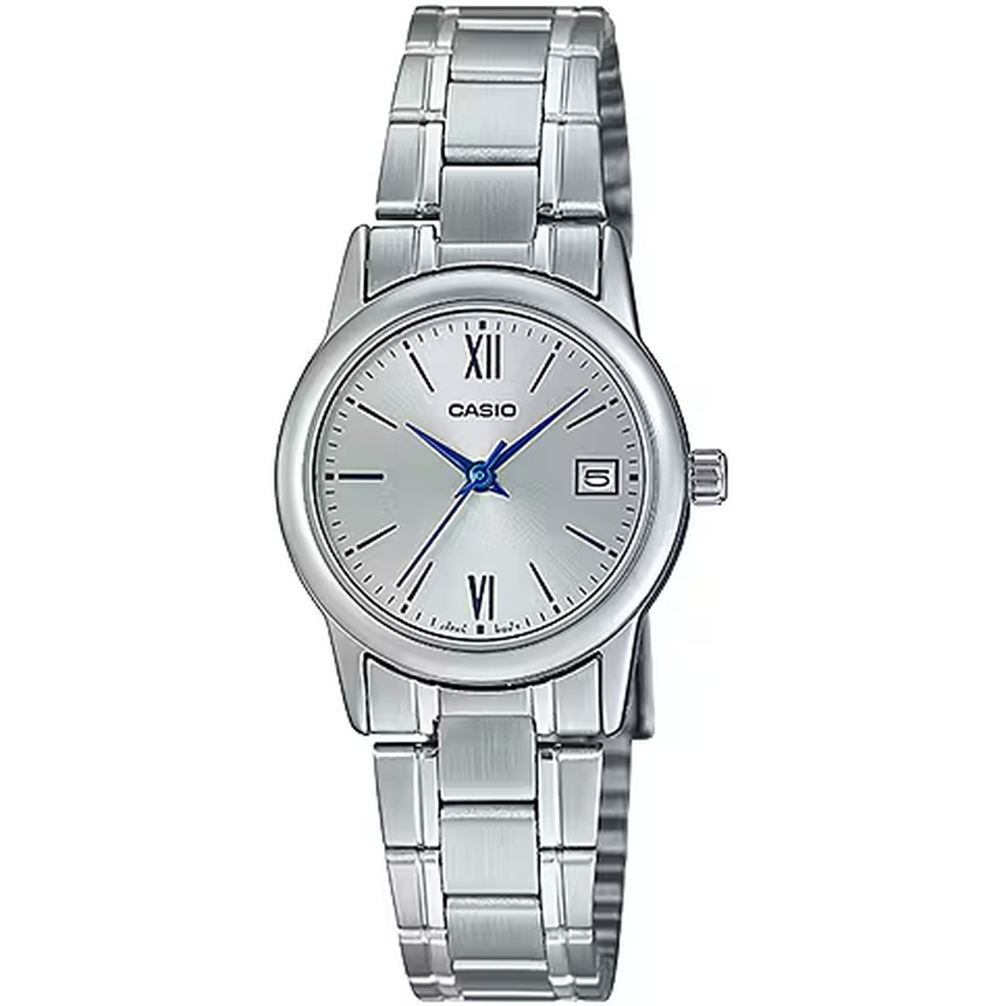 Casio Women's Watch LTP-V002D-7B3 Quartz Analog Silver