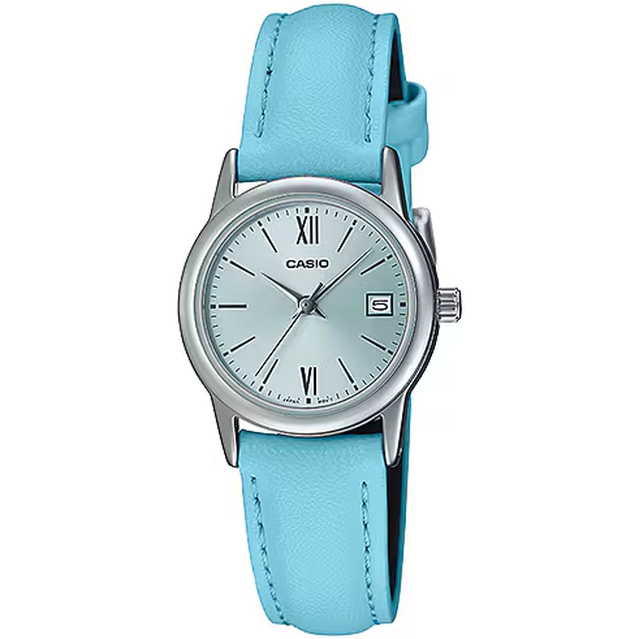 Casio Women's Watch LTP-V002L-2B3 Quartz Analog Silver