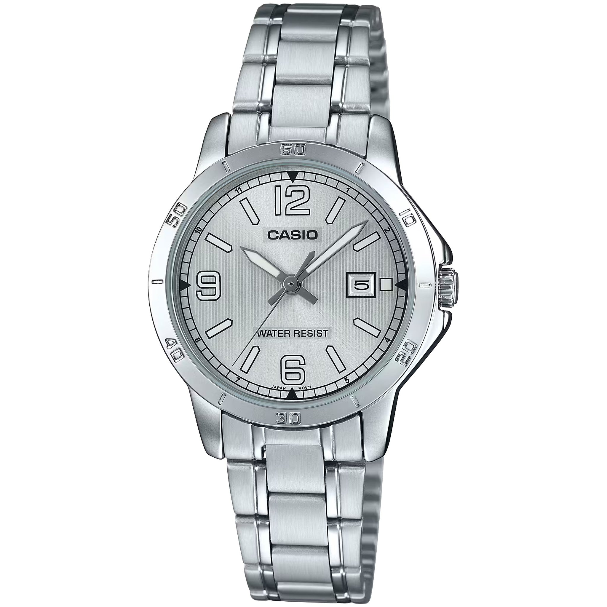 Casio Women's Watch LTP-V004D-7B2 Quartz Analog Silver
