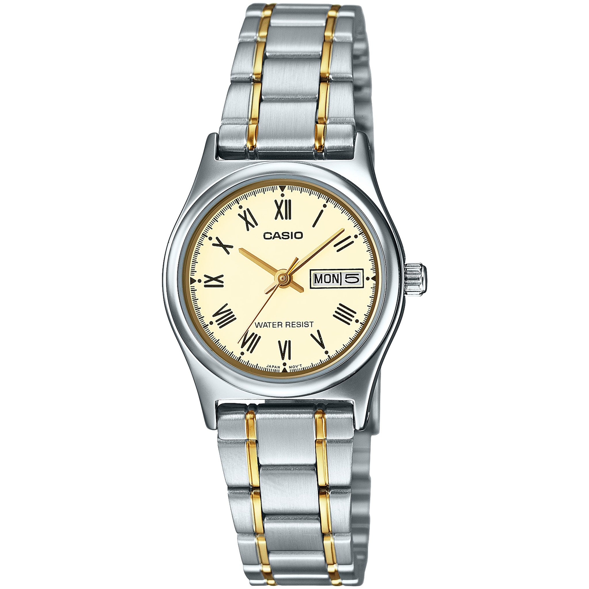 Casio Women's Watch LTP-V006SG-9B Quartz Analog Silver Beige