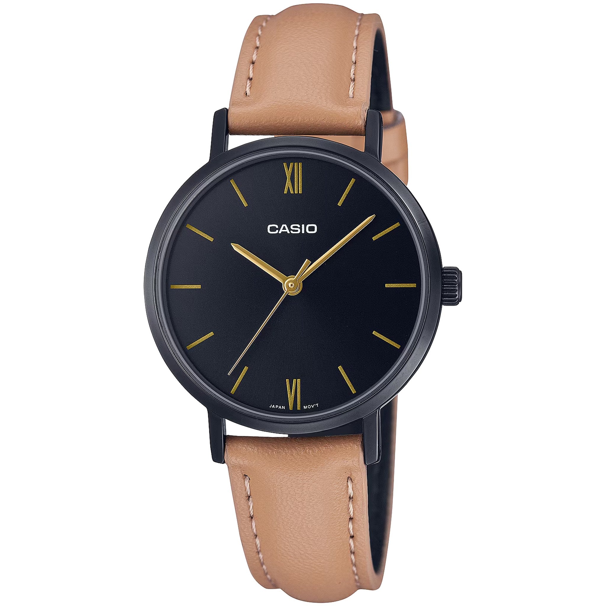 Casio Women's Watch LTP-VT02BL-1A Quartz Analog Black