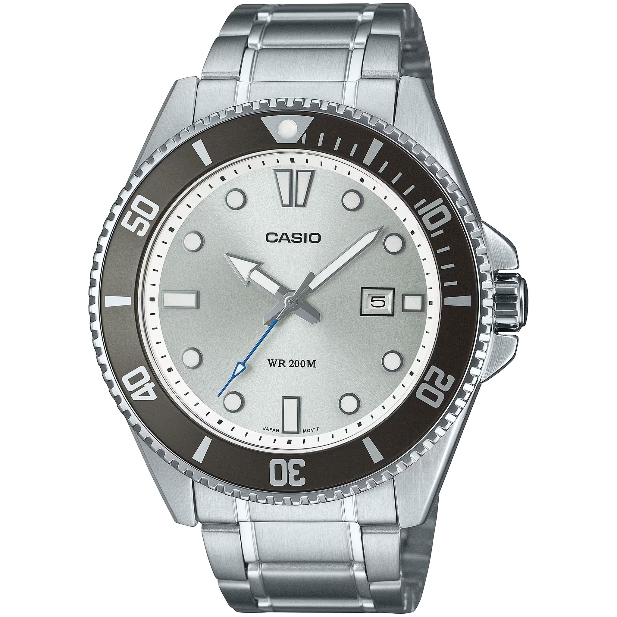 Montre Casio Homme MDV-107D-7A Quartz Analogique Argent