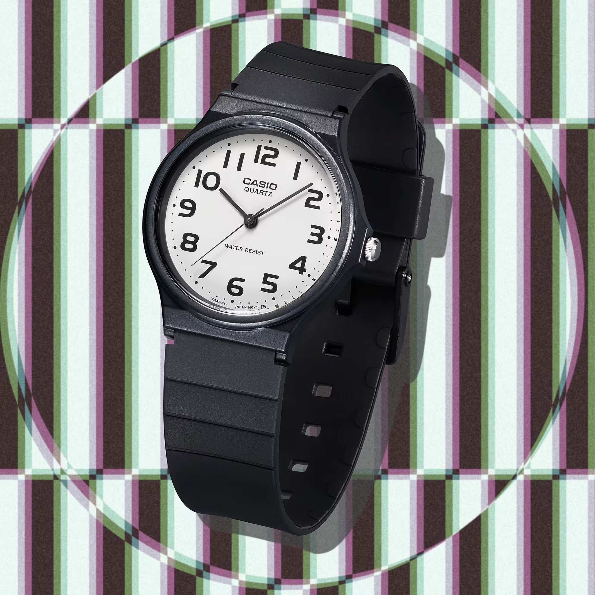 Casio Herrenuhr MQ-24-7B2 Quarz Analog Schwarz Weiß