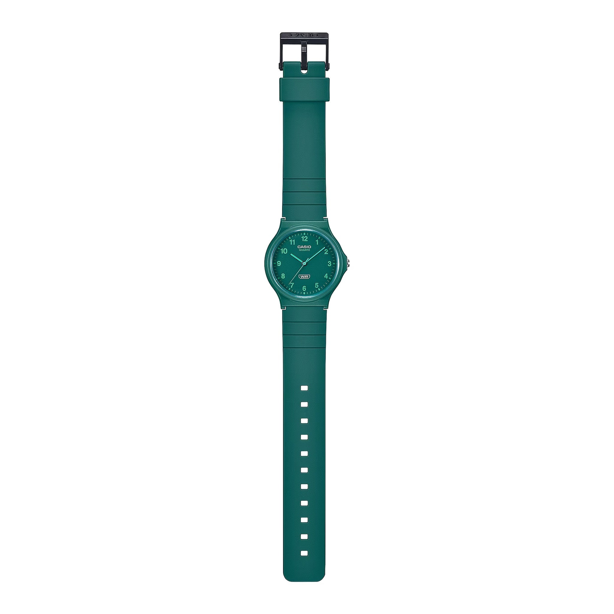Casio Unisex Watch MQ-24B-3B Quartz Analog Green