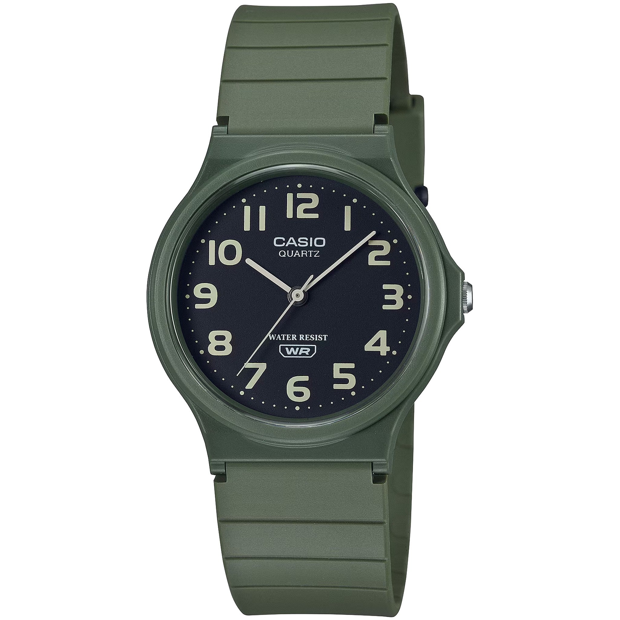 Montre Casio Homme MQ-24UC-3B Quartz Analogique Vert Noir