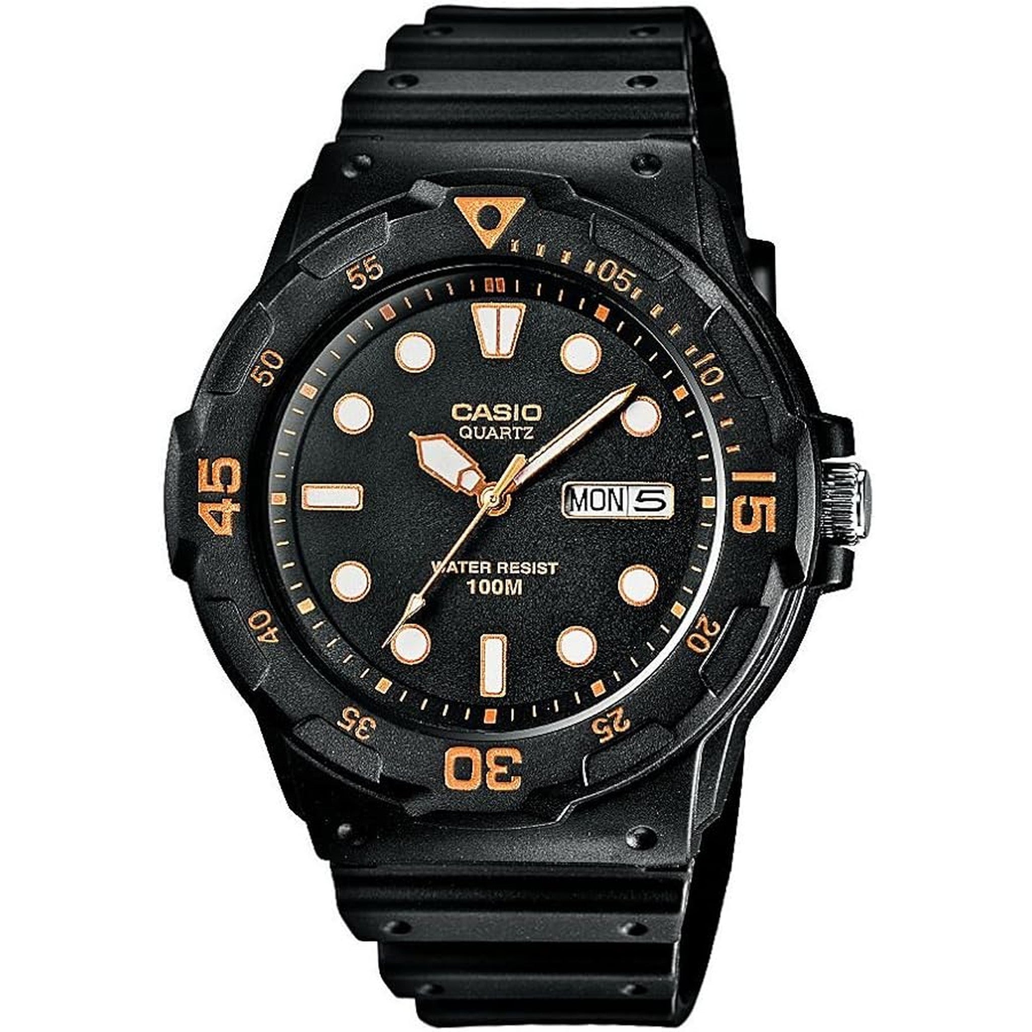 Casio Men's Watch MRW-200H-1E Analog Quartz Black