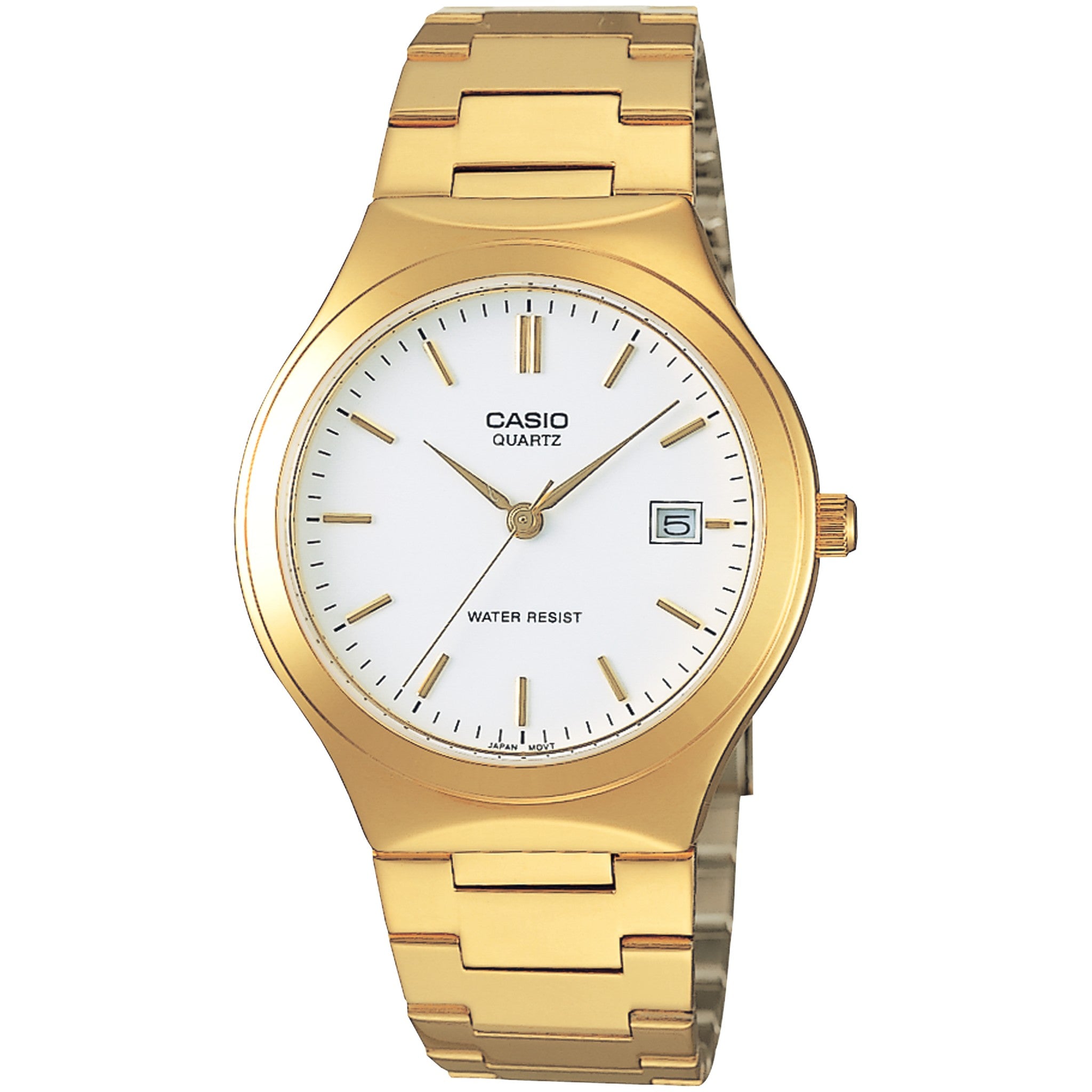 Casio Herrenuhr MTP-1170N-7A Quarz Analog Gold Weiß