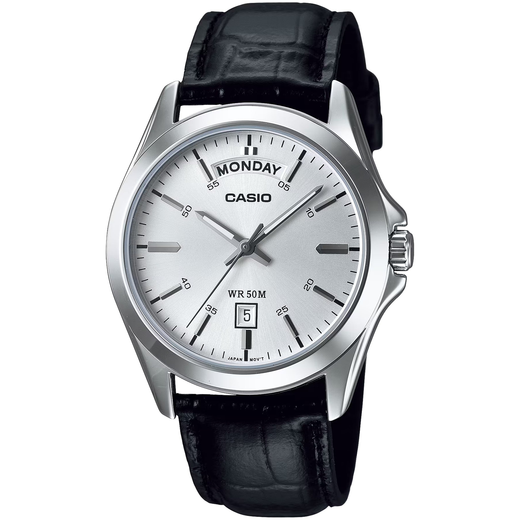 Casio Men's Watch MTP-1370L-7A Quartz Analog Silver