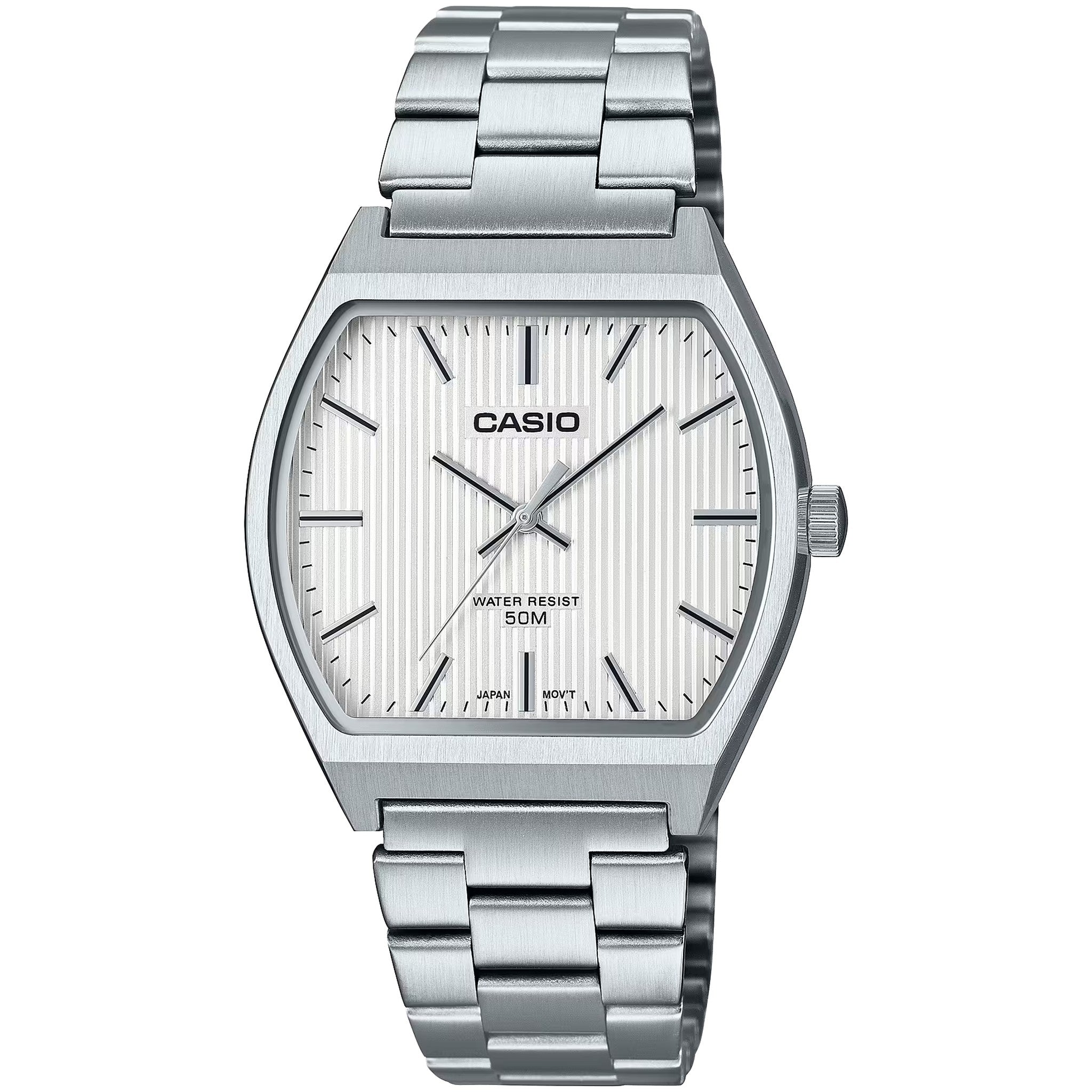 Casio Men's Watch MTP-B140D-7A Quartz Analog Silver